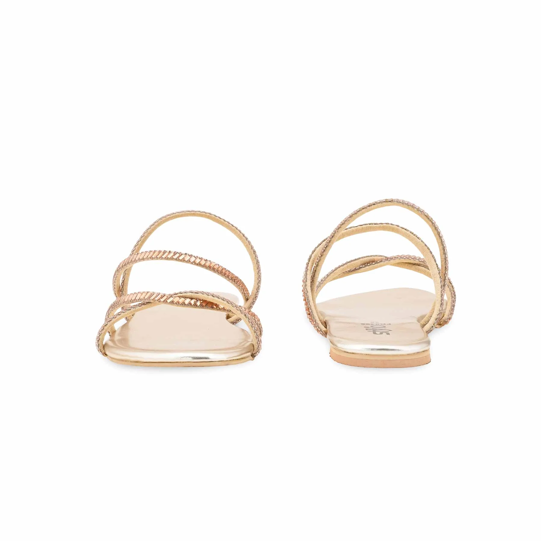 Golden Formal Women Slipper FR8496 - Image 4