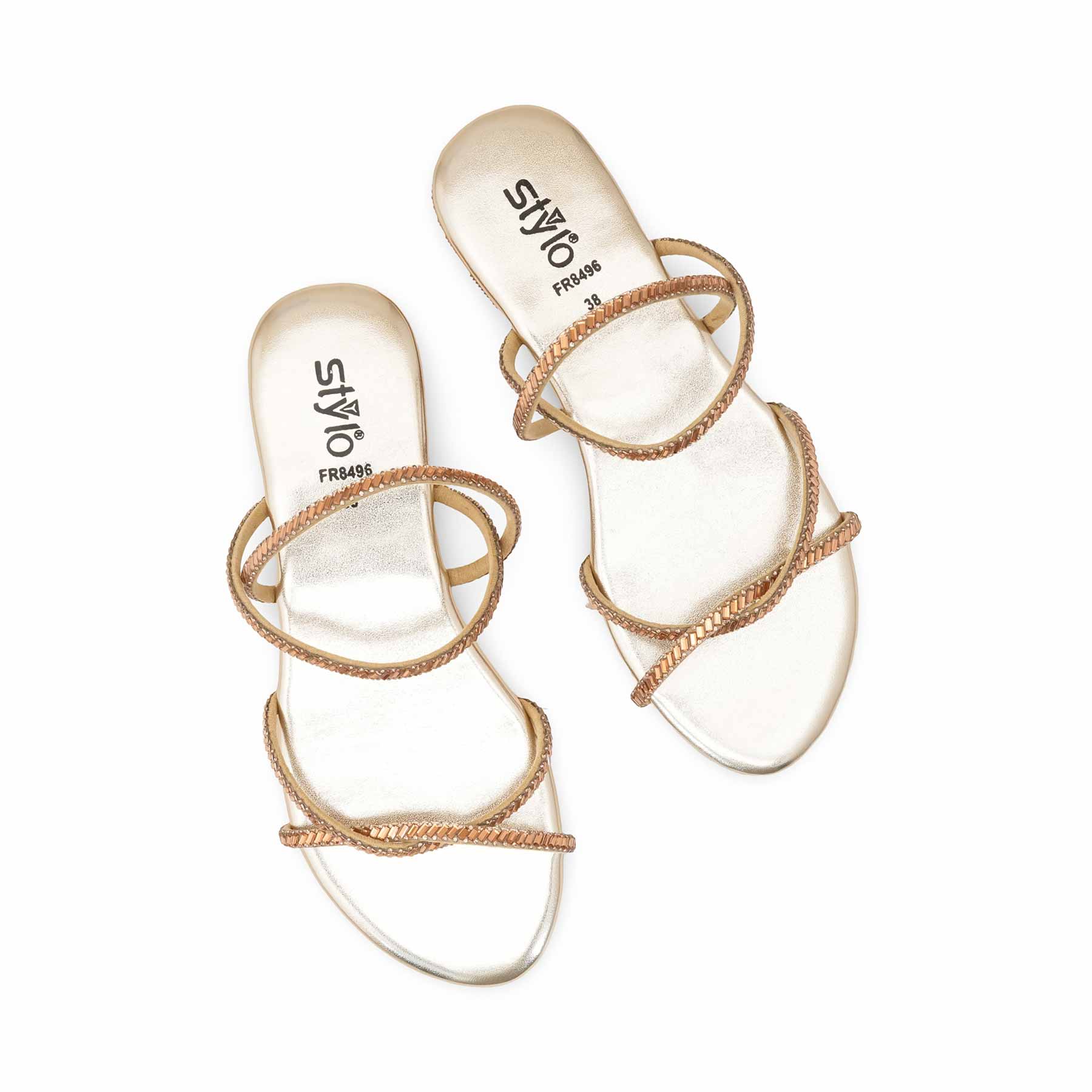 Golden Formal Women Slipper FR8496 - Image 5