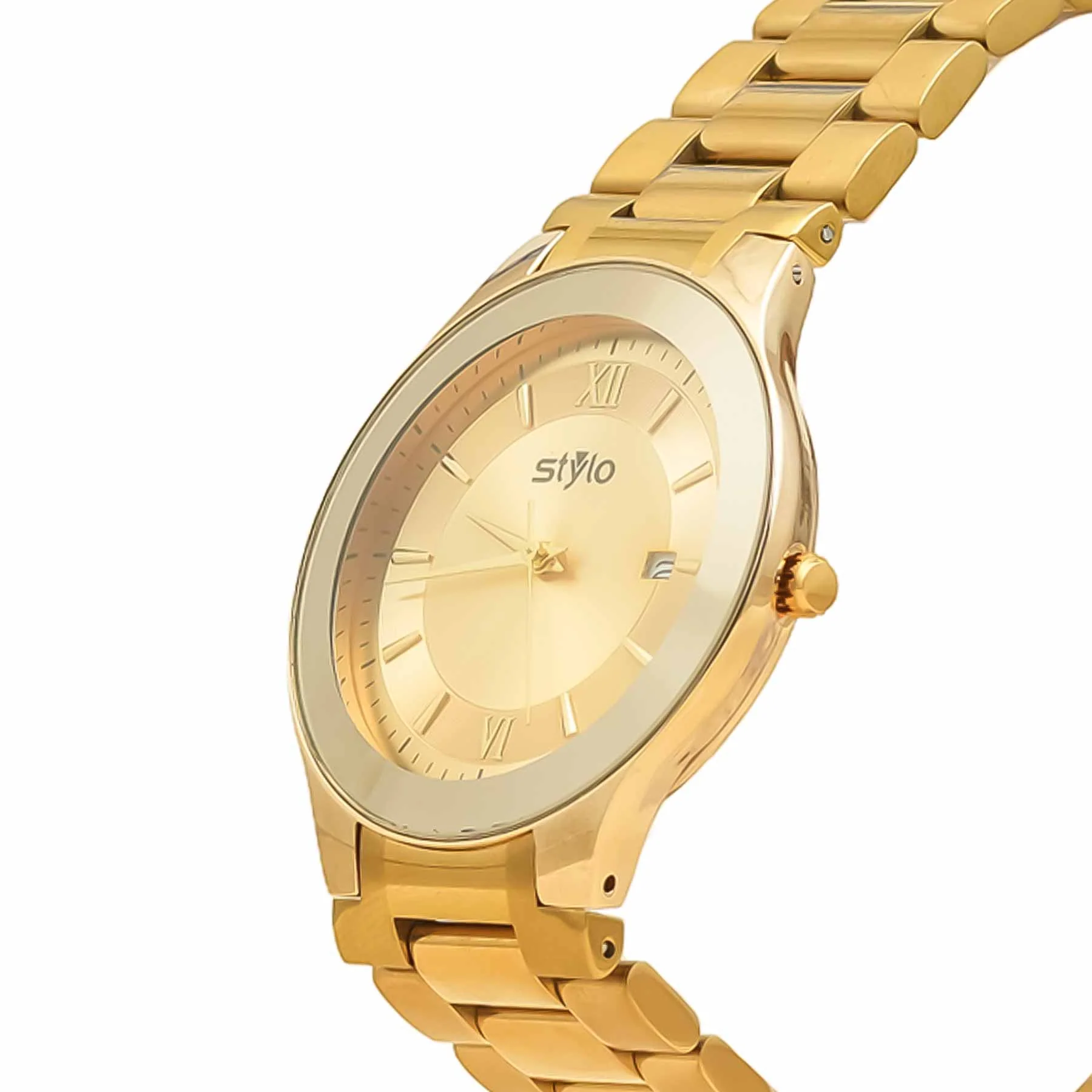Golden Gents Watch J34110 - Image 3