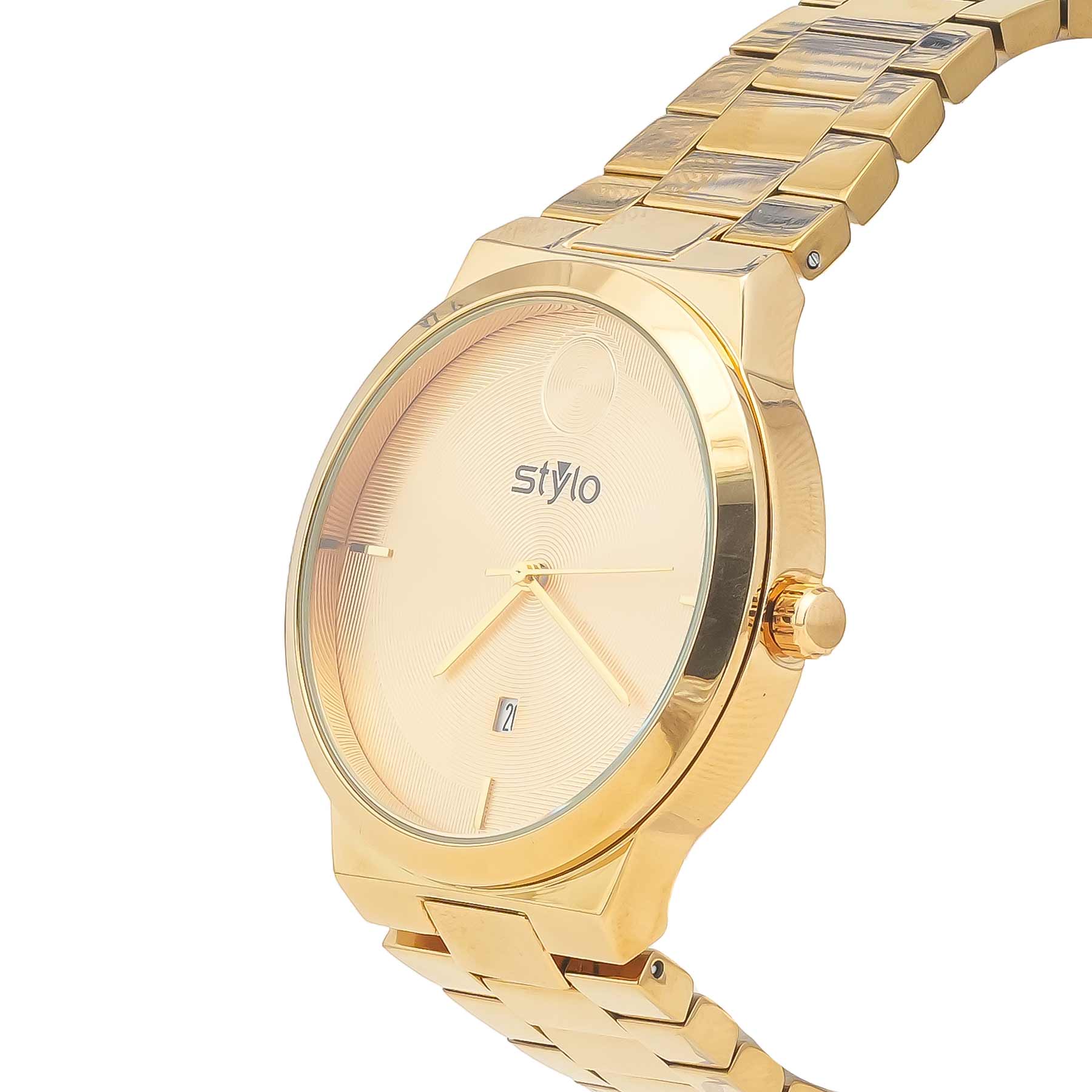 Golden Gents Watch J34113 - Image 3