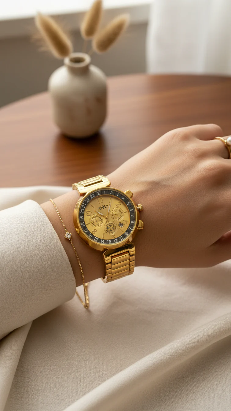 Golden Ladies Watch J33990