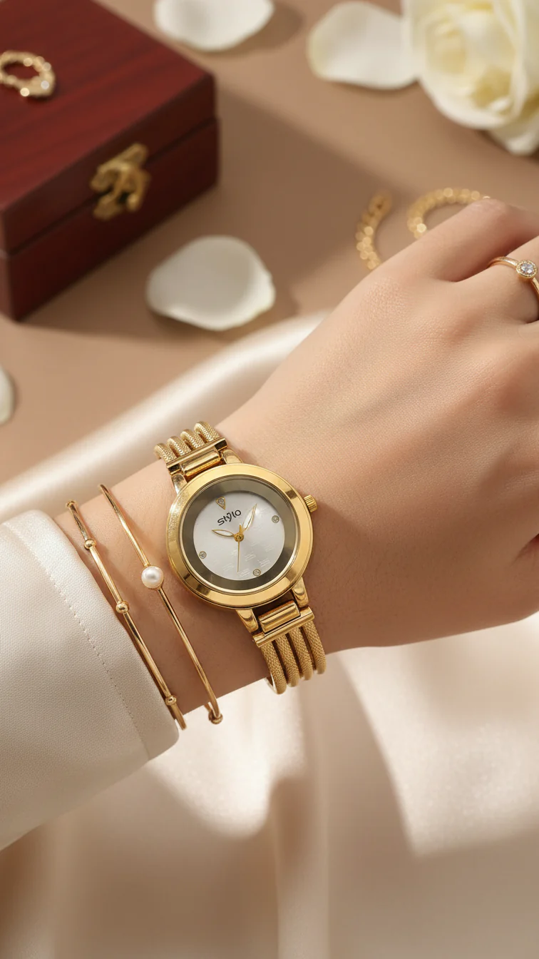Golden Ladies Watch J34002