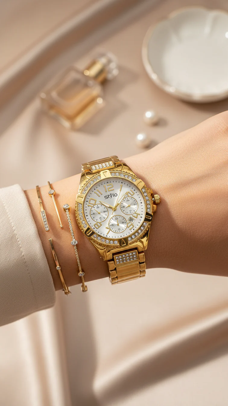 Golden Ladies Watch J34022
