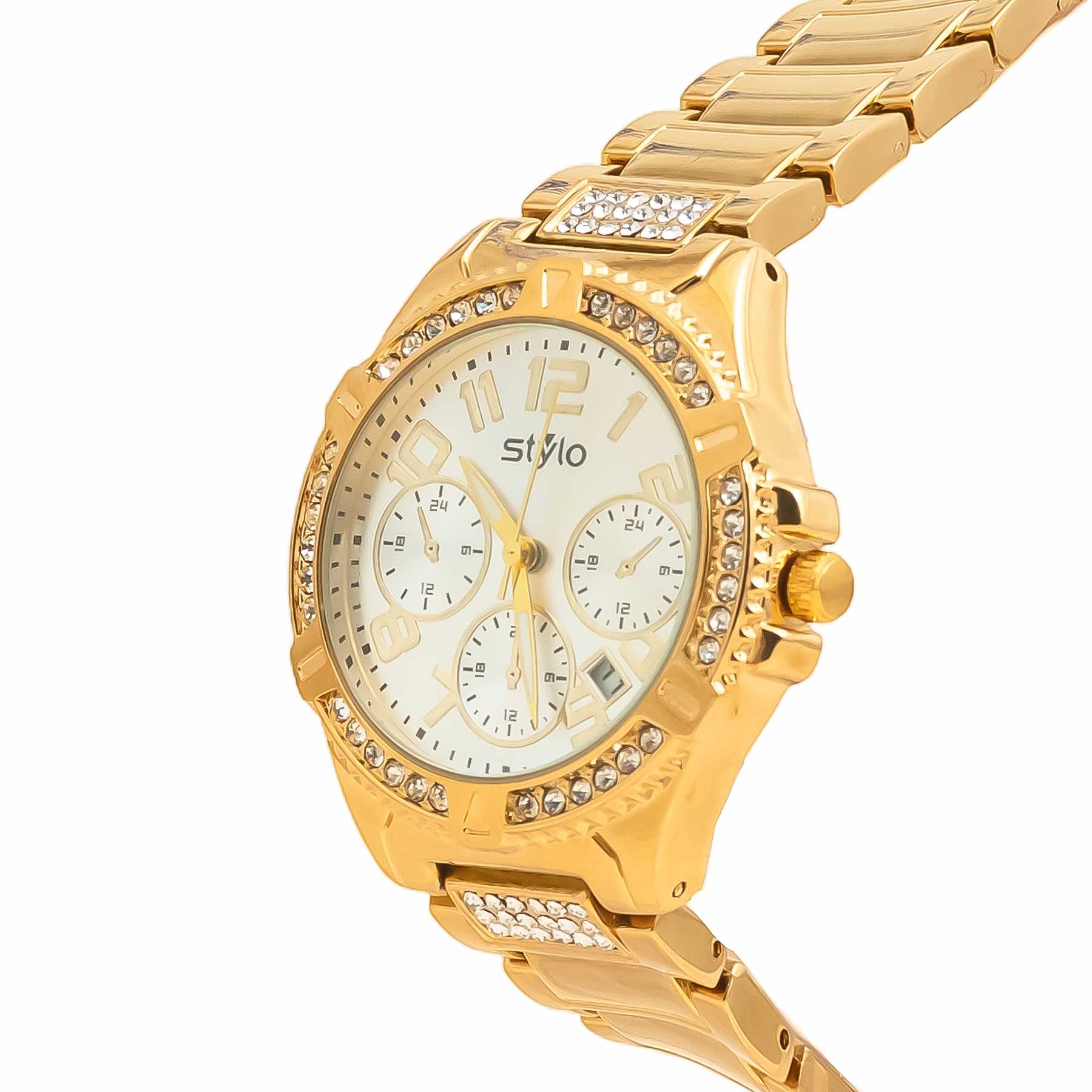 Golden Ladies Watch J34022 - Image 3