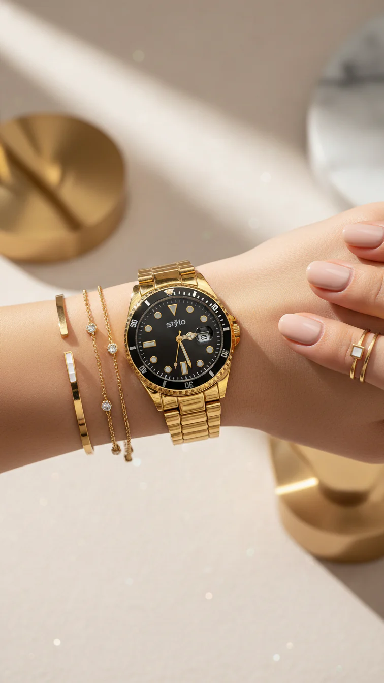 Golden Ladies Watch J34030