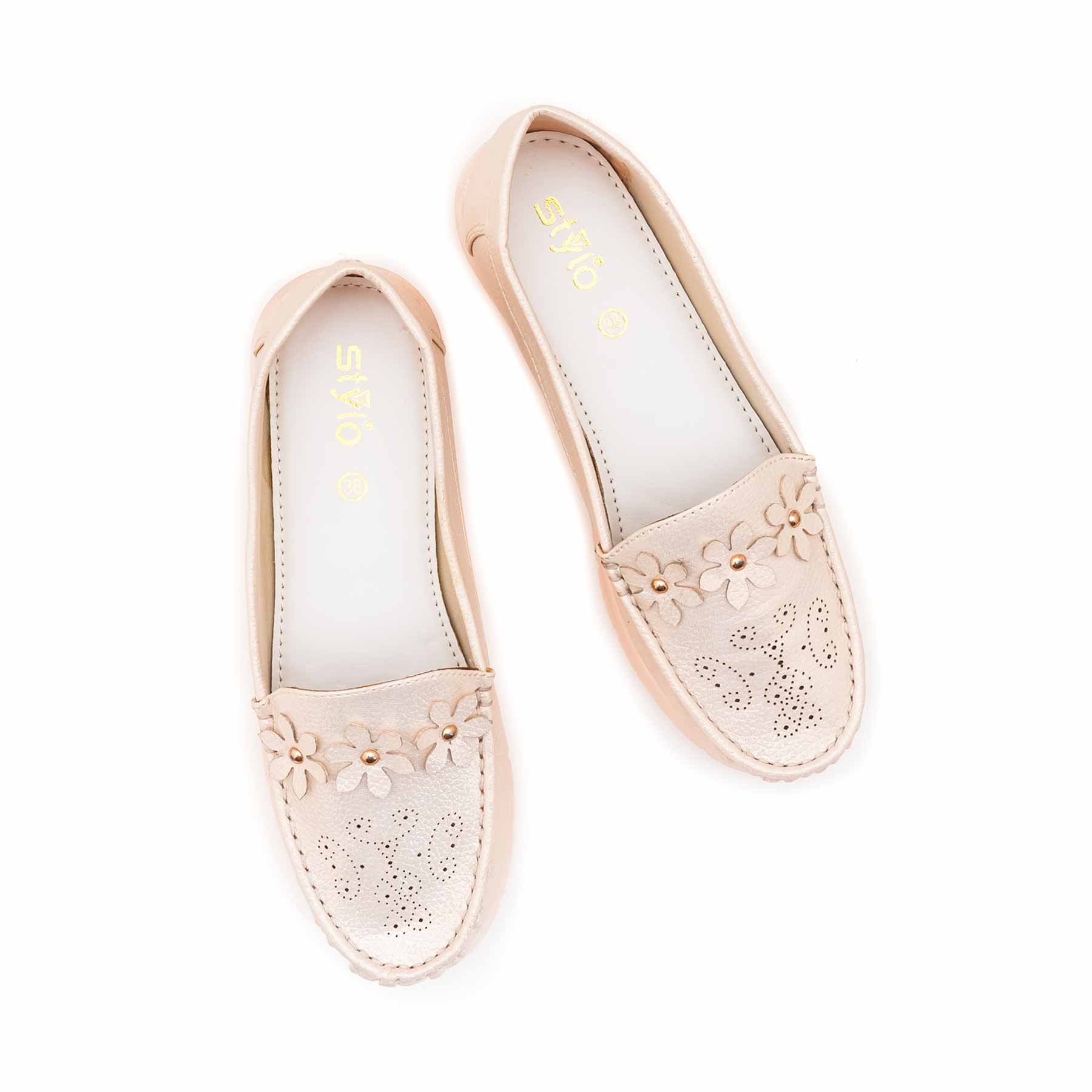 Golden Moccasin For Ladies WN4559 - Image 5