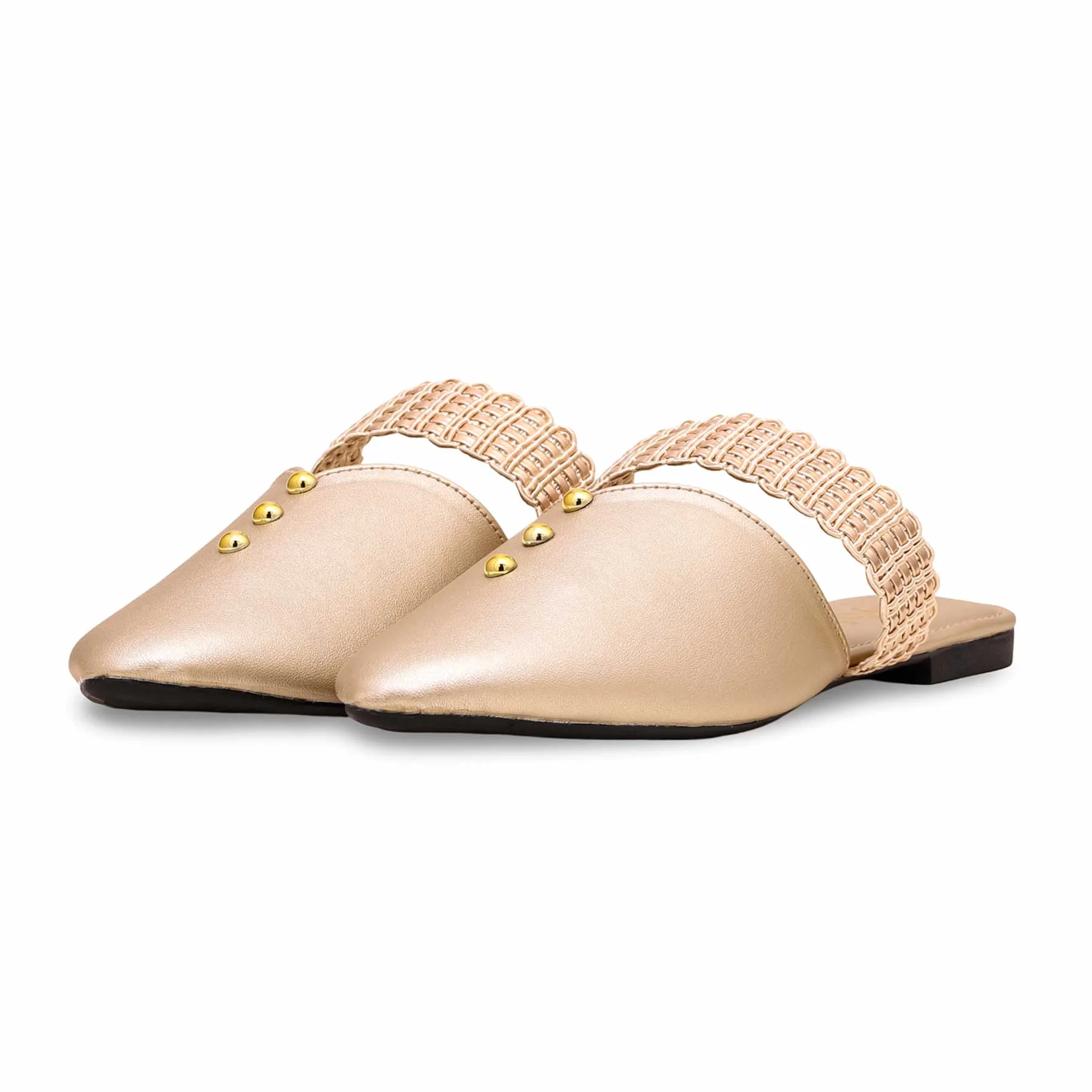 Golden Mule Chappal CL1845 - Image 2