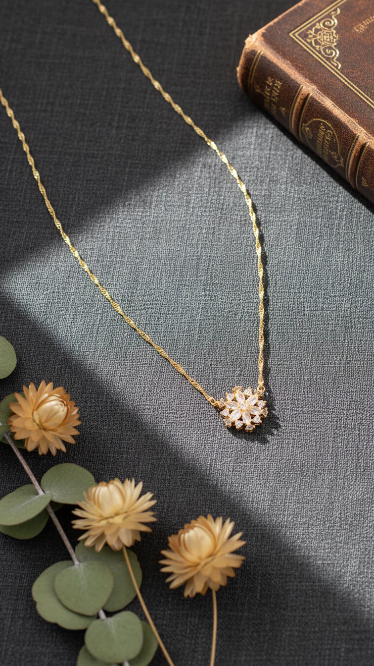 Golden Pendant J42971