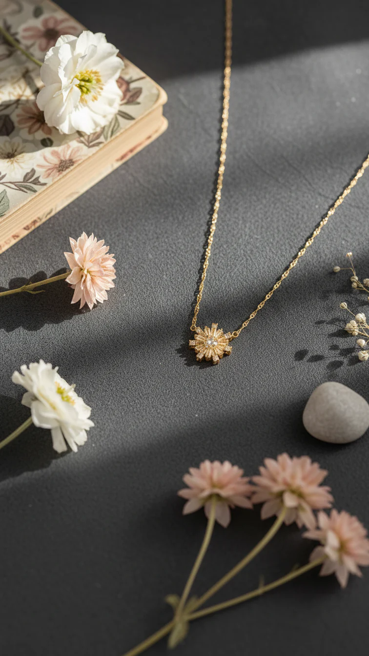 Golden Pendant J42976