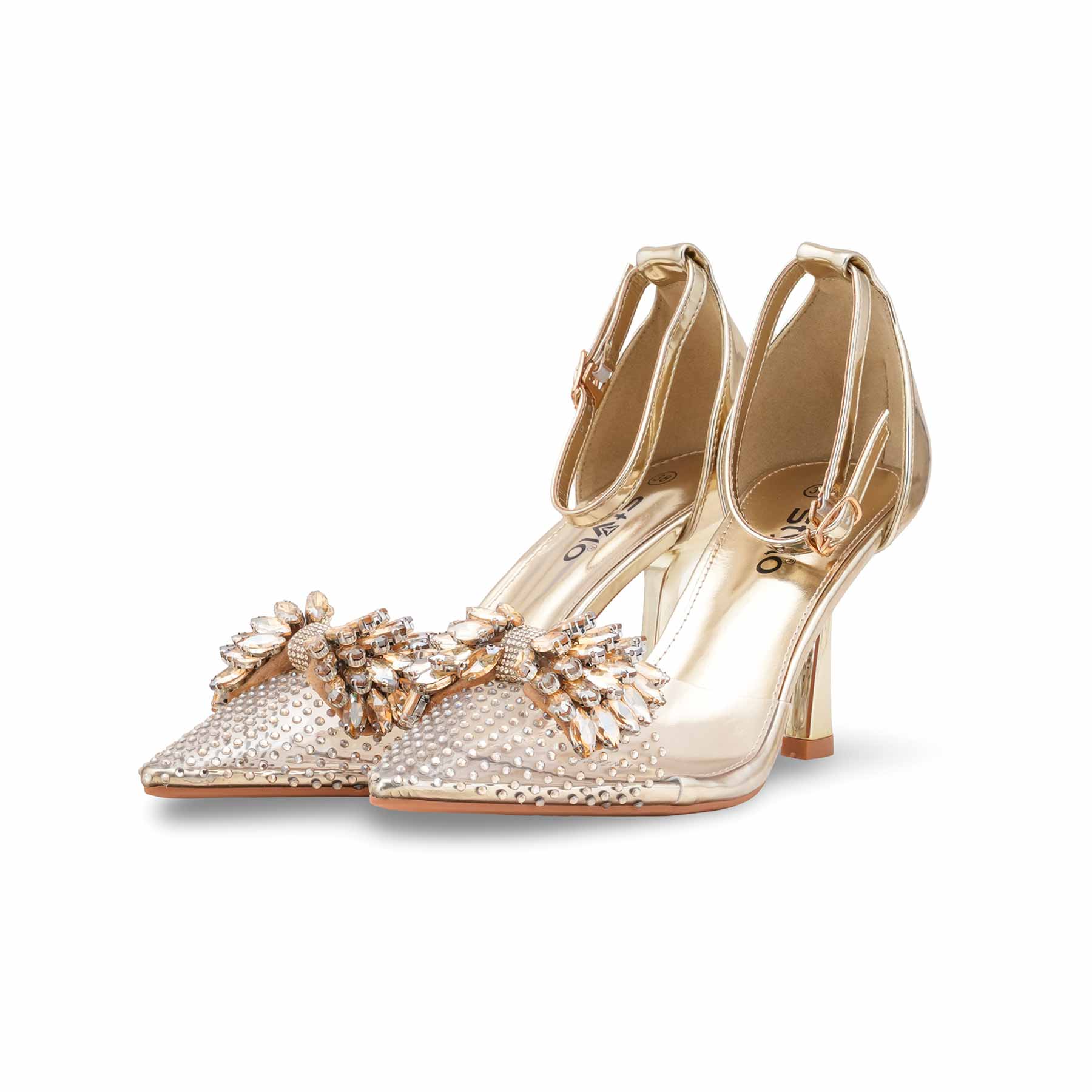 Golden Women Court Shoes WN7521 - Image 4