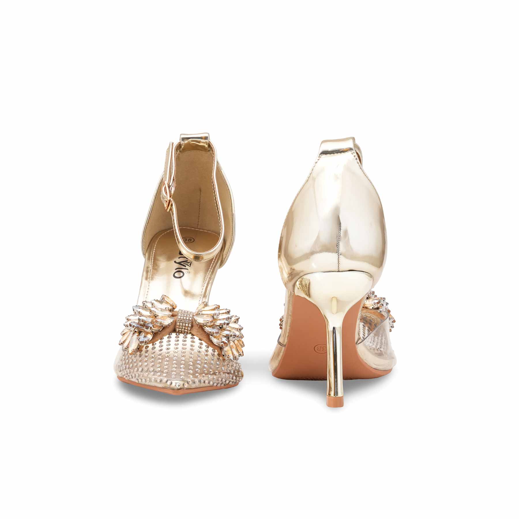 Golden Women Court Shoes WN7521 - Image 5