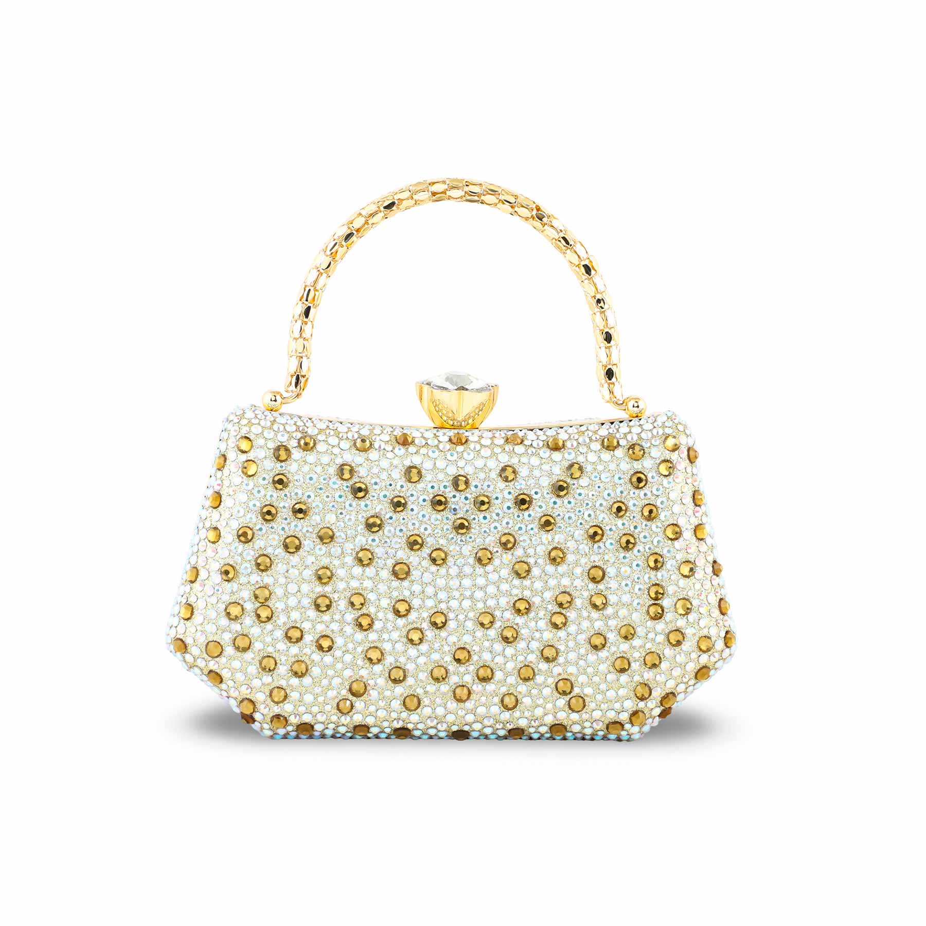 Golden Women Fancy Clutch P24387 - Image 2
