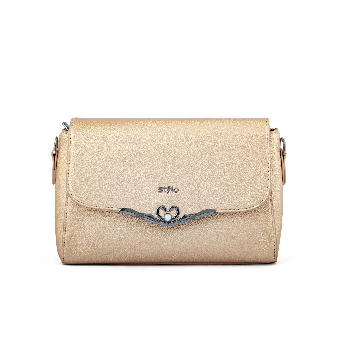 Golden Women Formal Shoulder Bag P36240 - Image 2