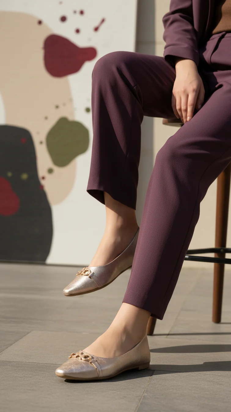 Golden Women Pumps LWN422