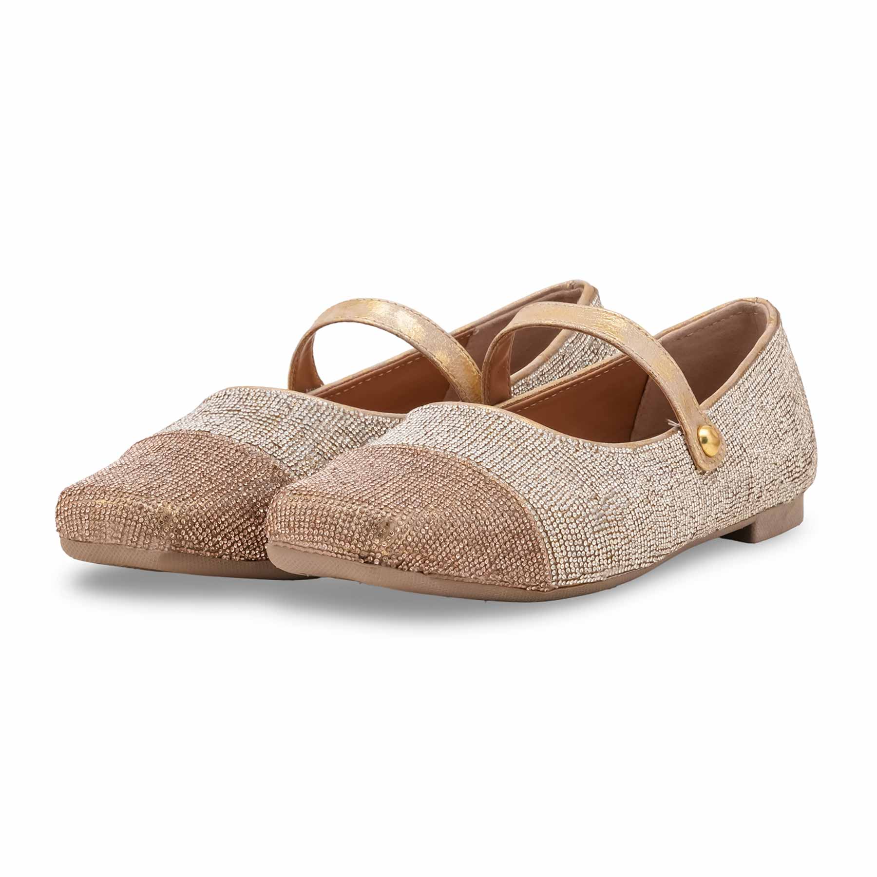 Golden Women Pumps WN1243 - Image 3