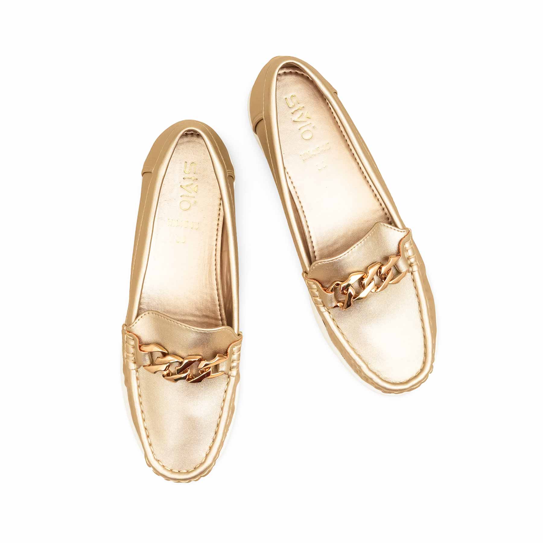 Golden Women Pumps WN4545 - Image 5