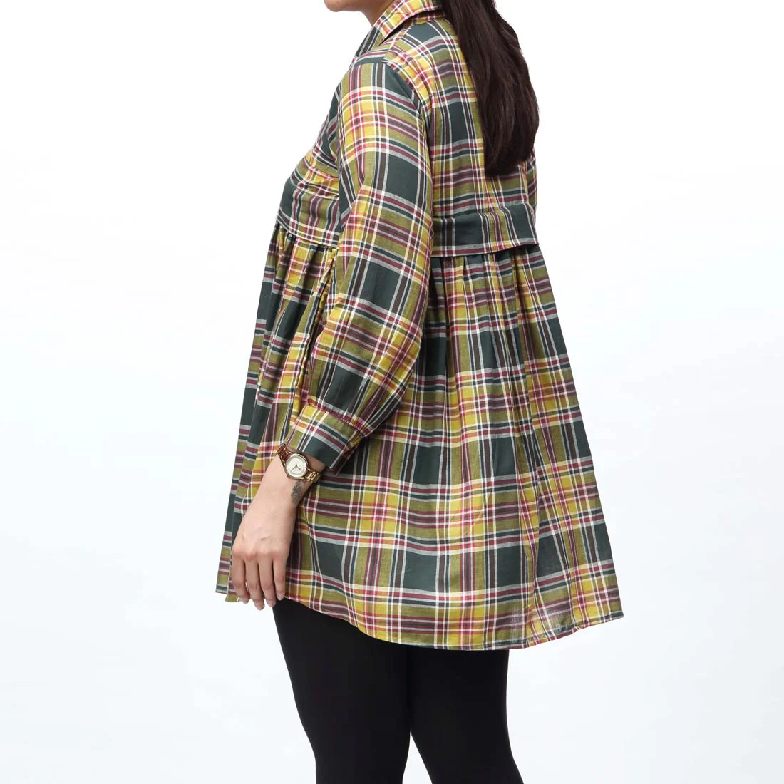1PC- Cotton Checkered Top PS4302 - Image 3