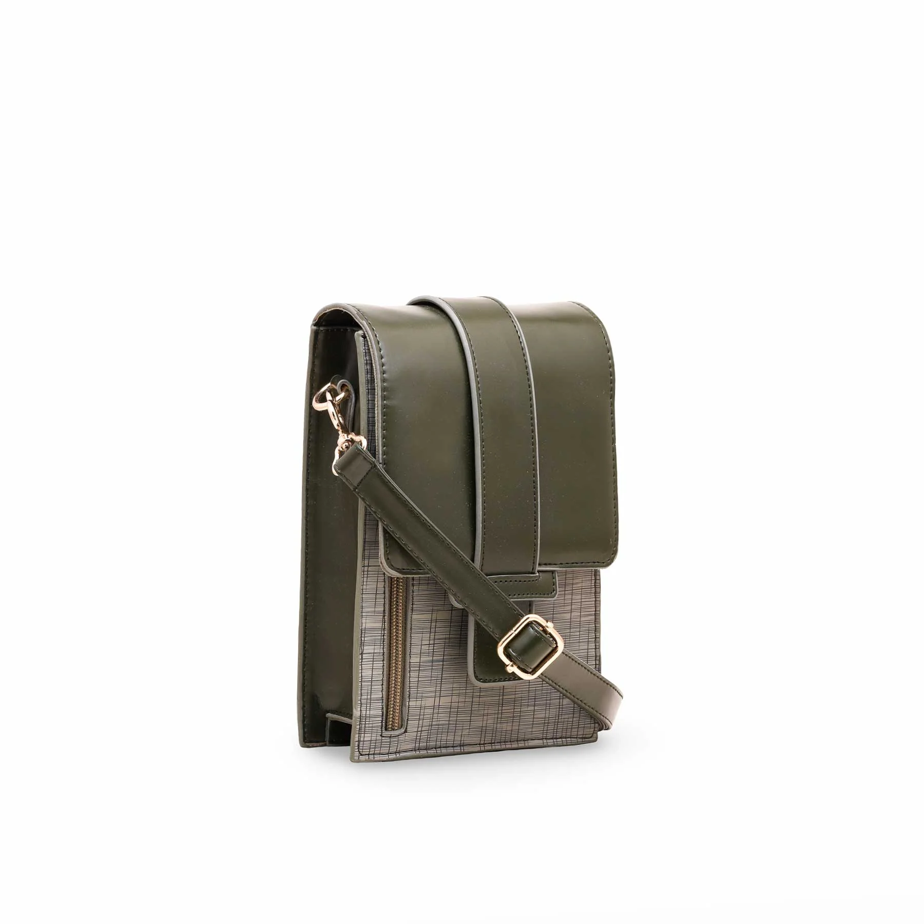 Green Casual Pouch P97527 - Image 2