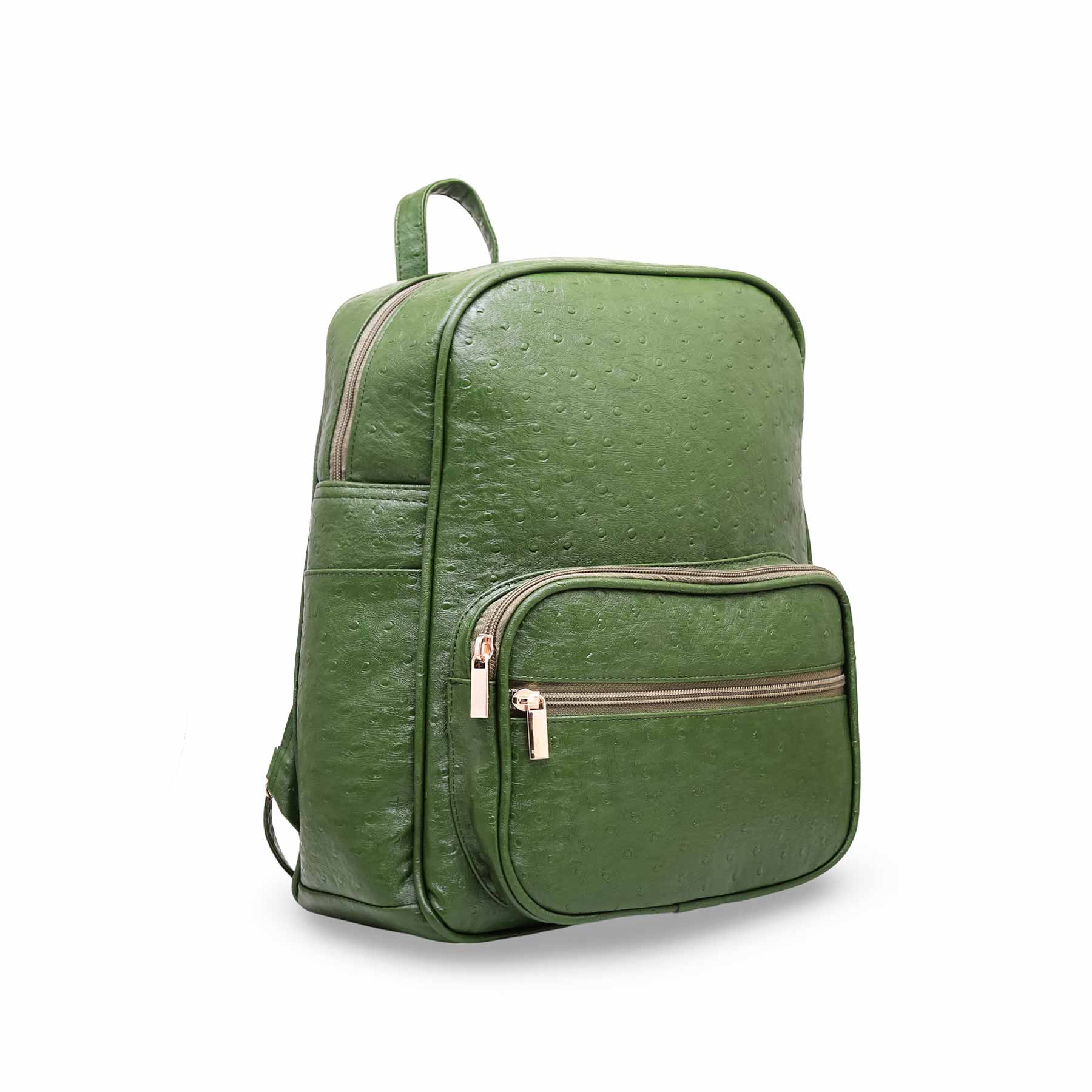 Green Casual BackPack P47439 - Image 2
