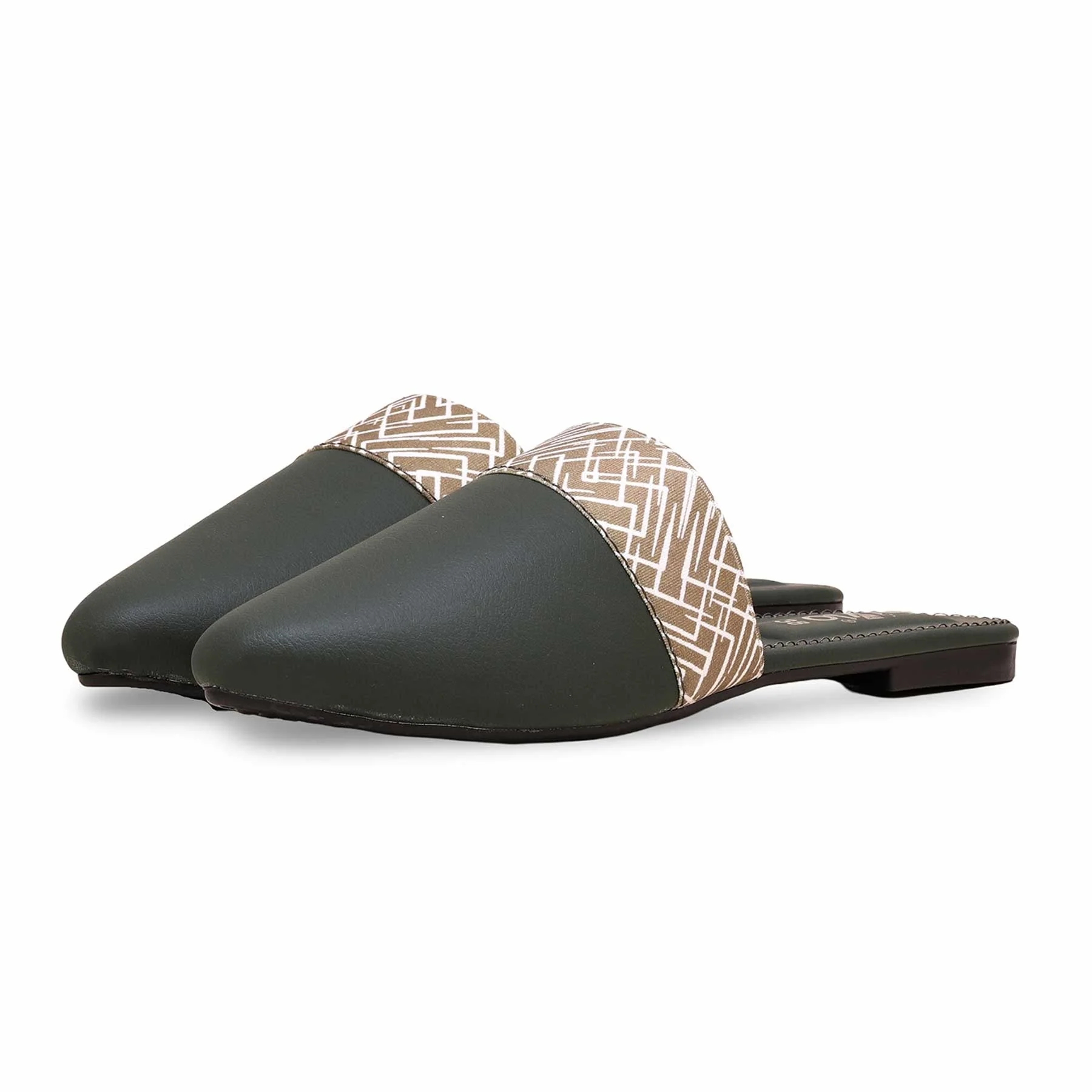 Green Casual Mule CL1841 - Image 2