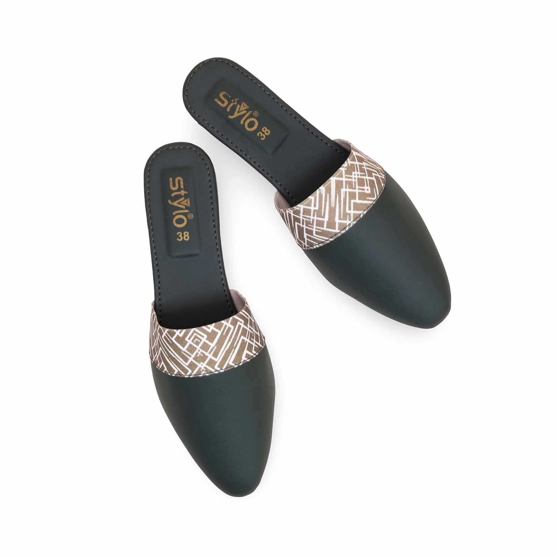 Green Casual Mule CL1841 - Image 4