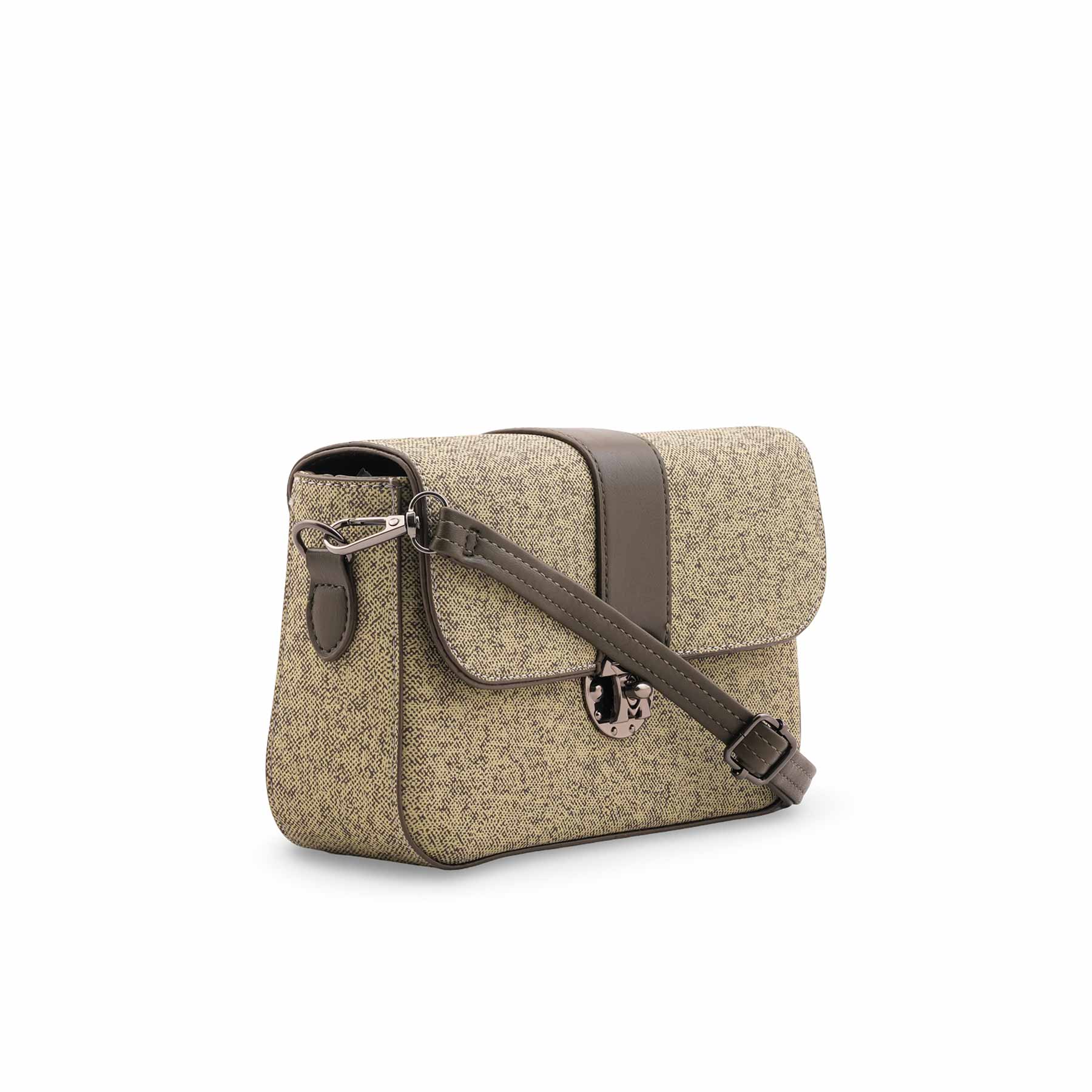 Green Casual Pouch For Ladies P97678 - Image 3