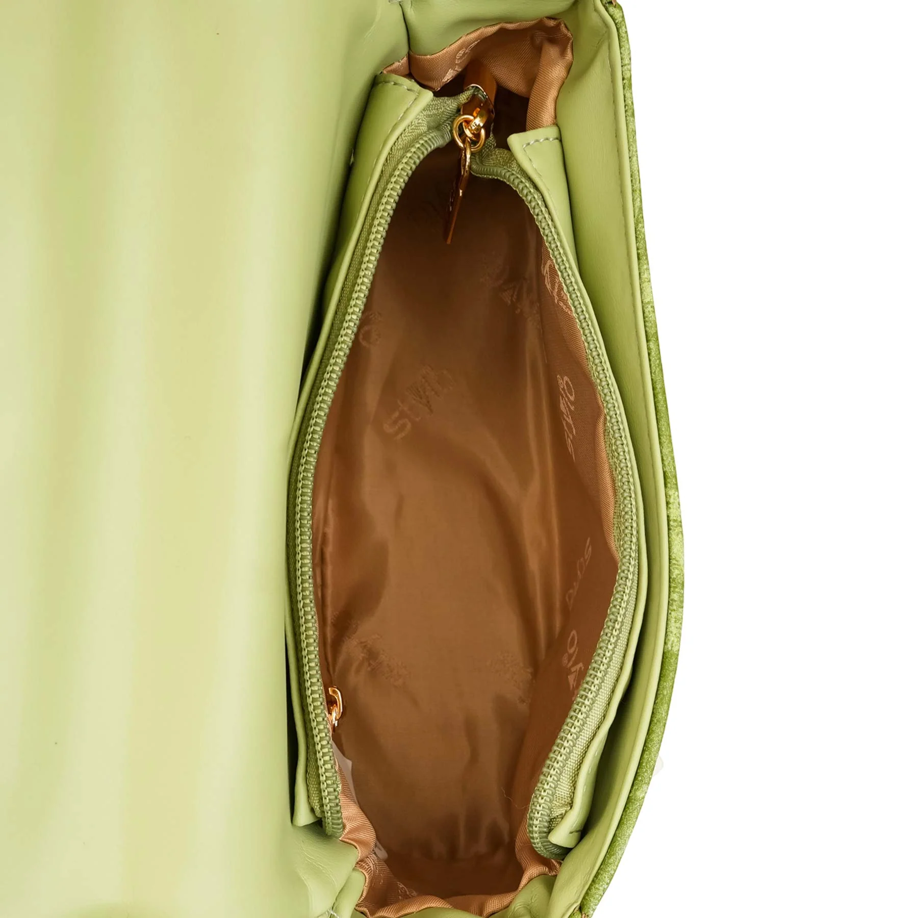 Green Casual Pouch For Women P97612 - Image 6