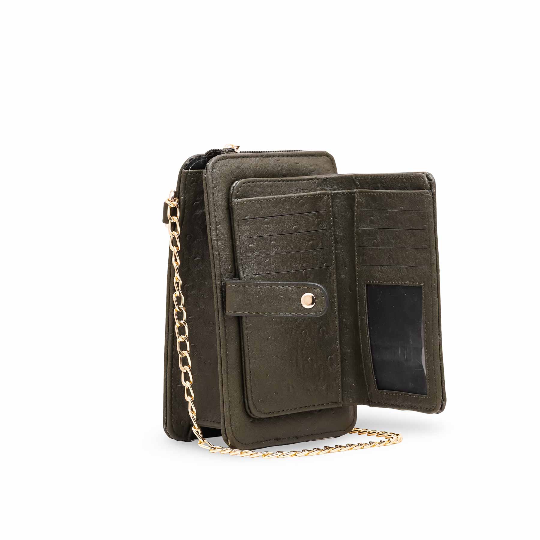 Green Casual Pouch P97496 - Image 2