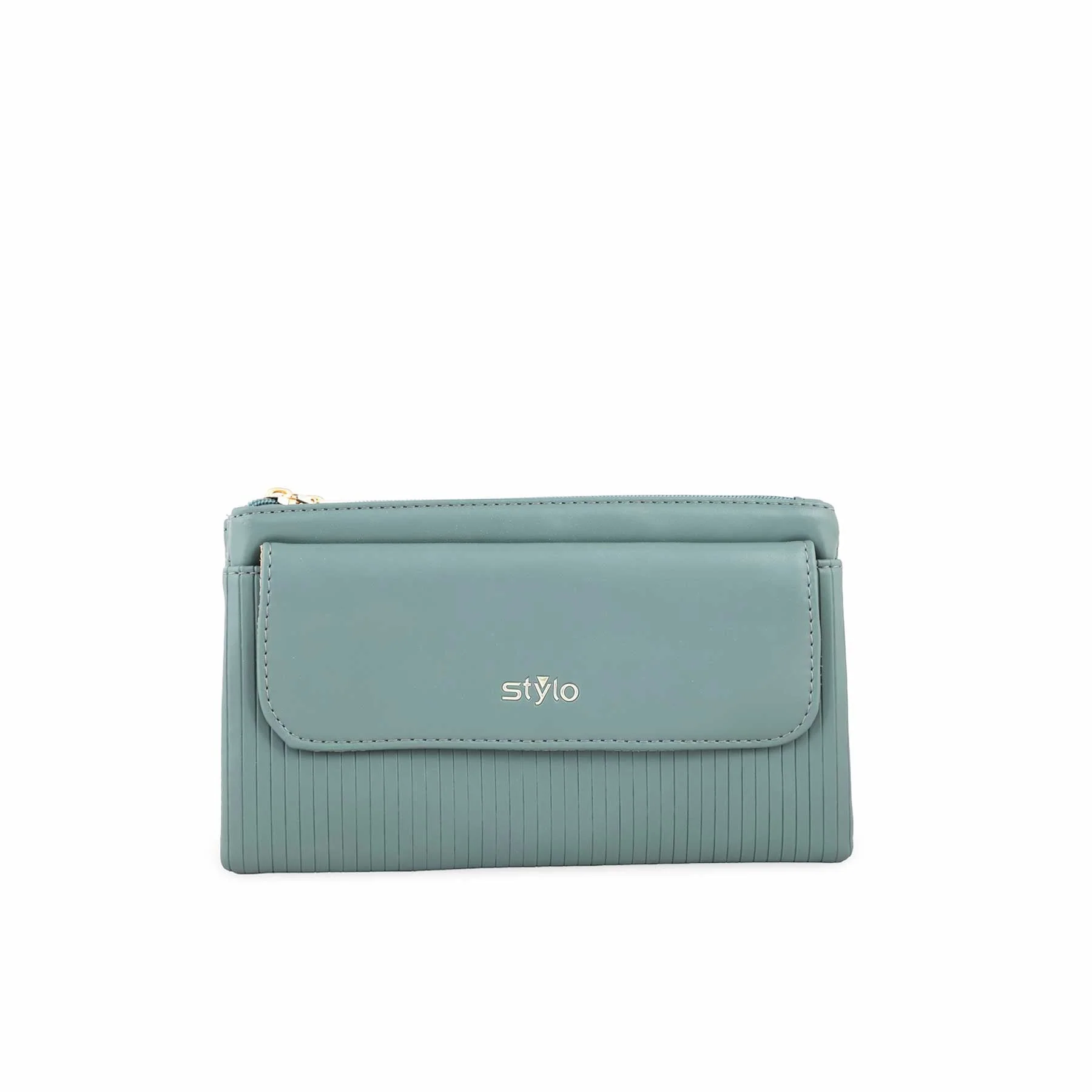 Green Casual Pouch P97643 - Image 2