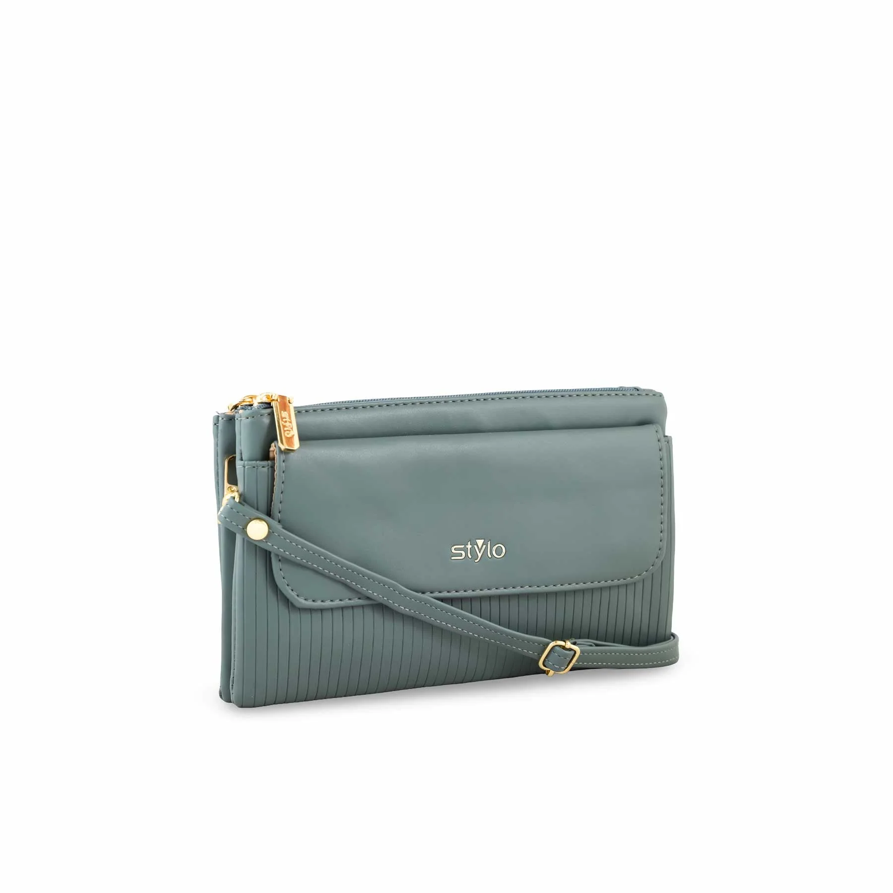 Green Casual Pouch P97643 - Image 3