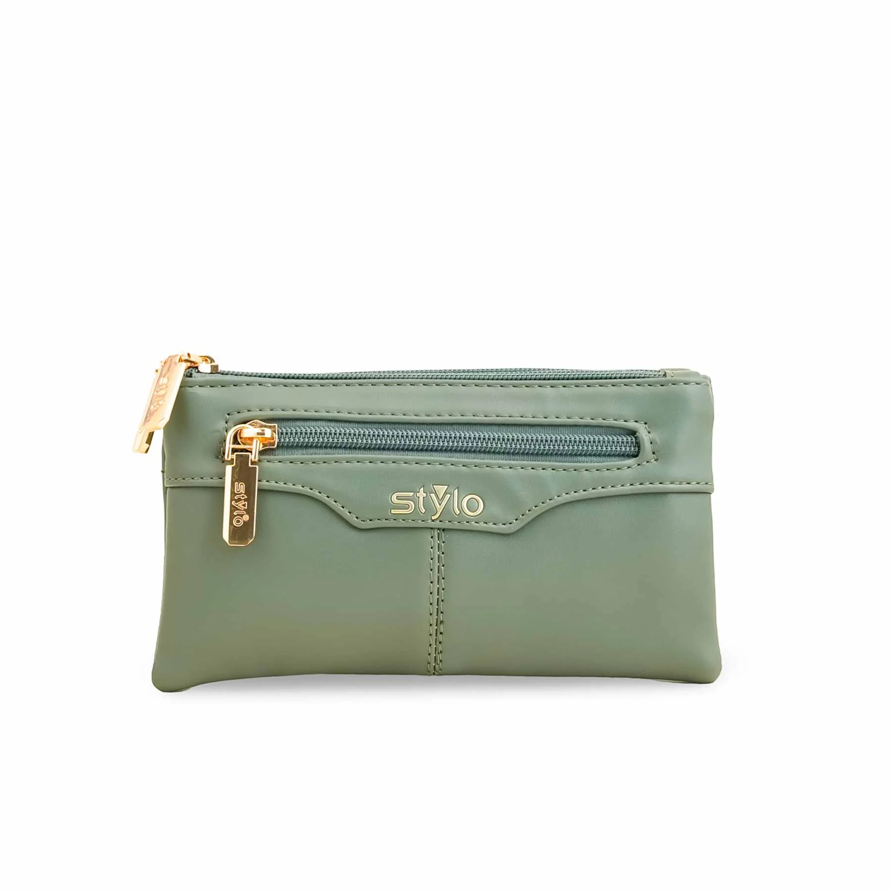 Green Casual Pouch P97648 - Image 2