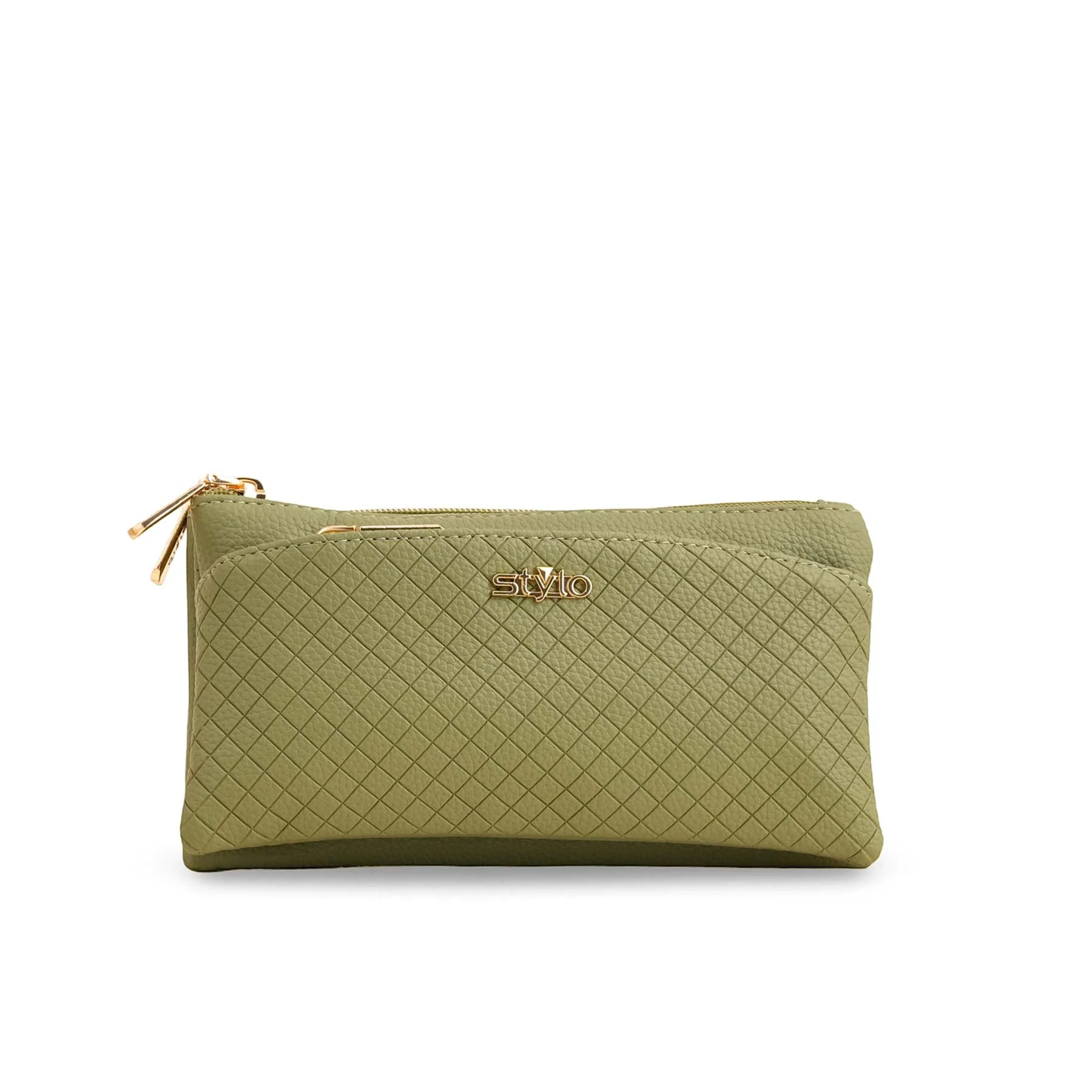 Green Casual Pouch P97649 - Image 2