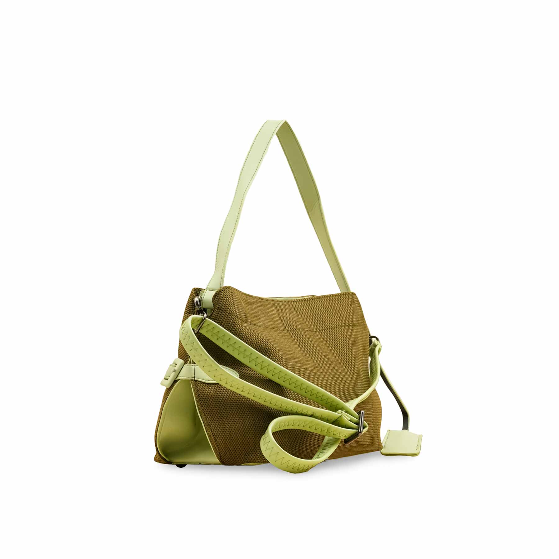 Green Casual Shoulder Bag For Ladies P55818 - Image 3