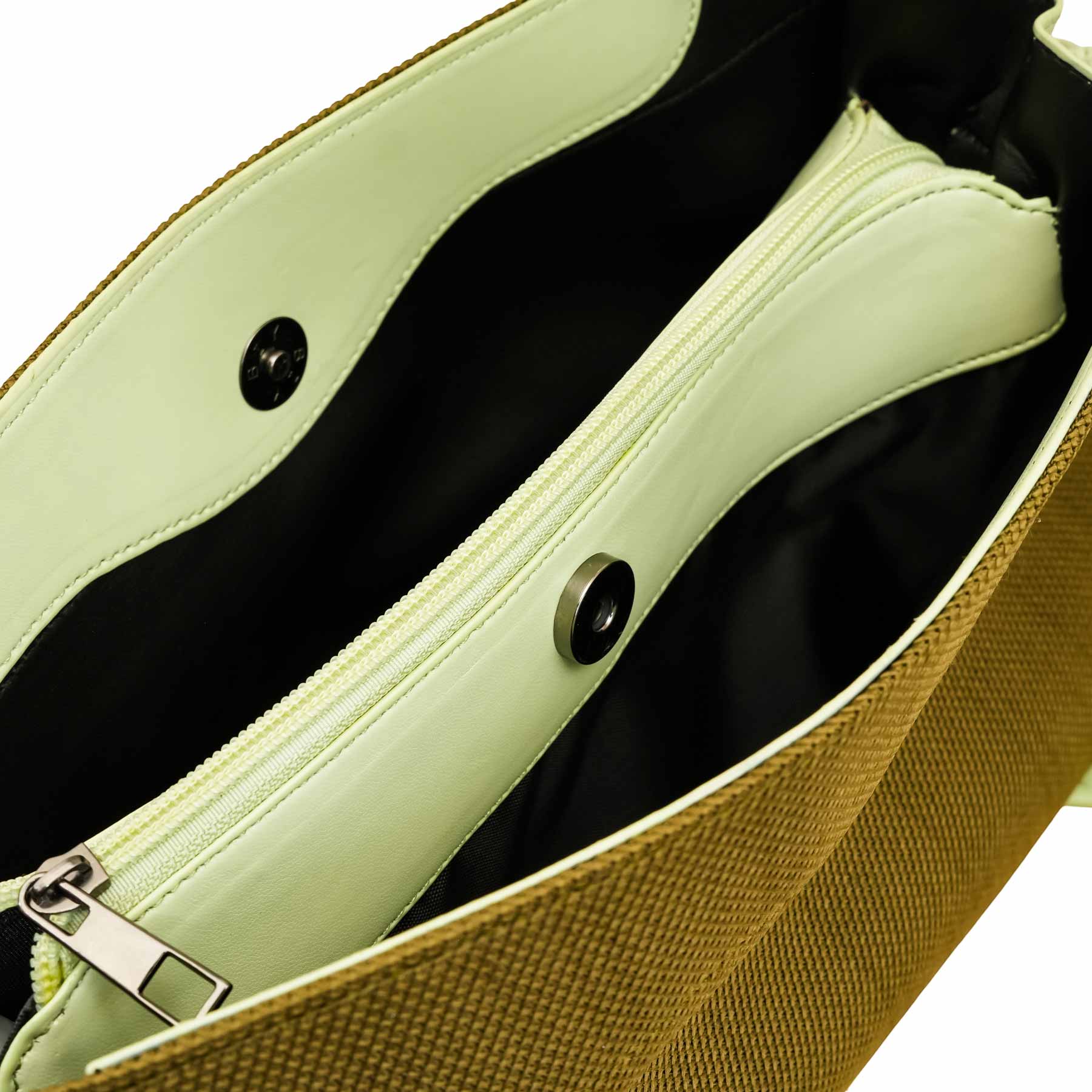 Green Casual Shoulder Bag For Ladies P55818 - Image 5