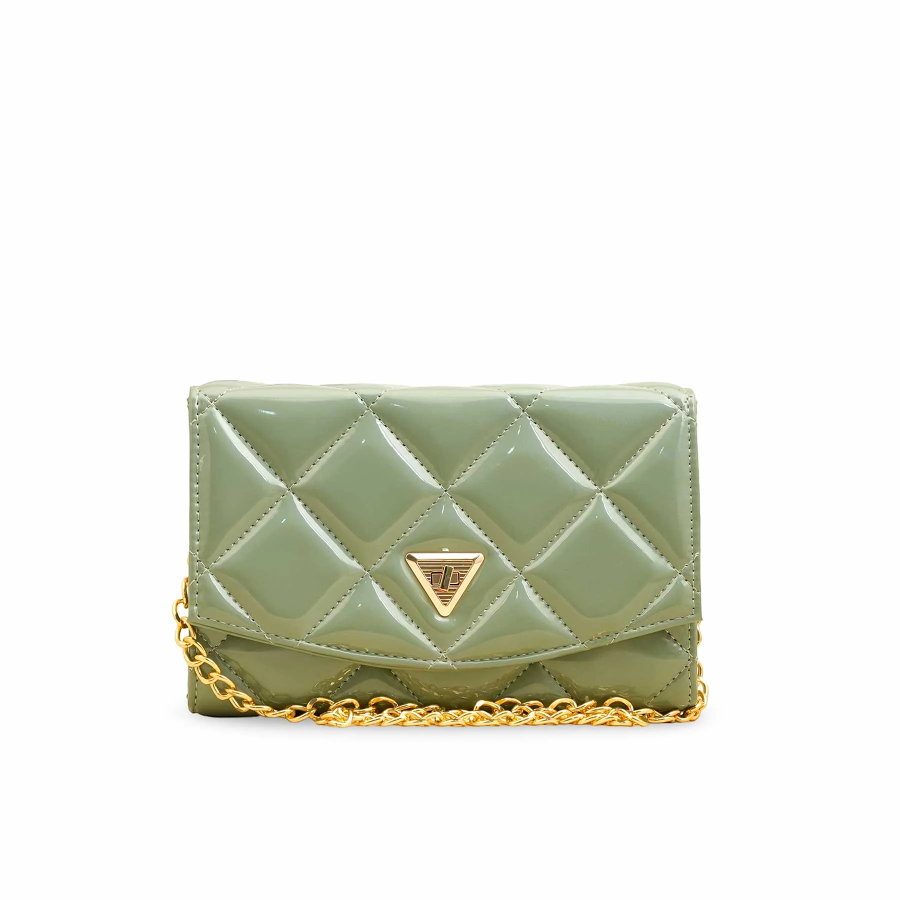 Green Casual Shoulder Bag For Ladies P56267 - Image 2