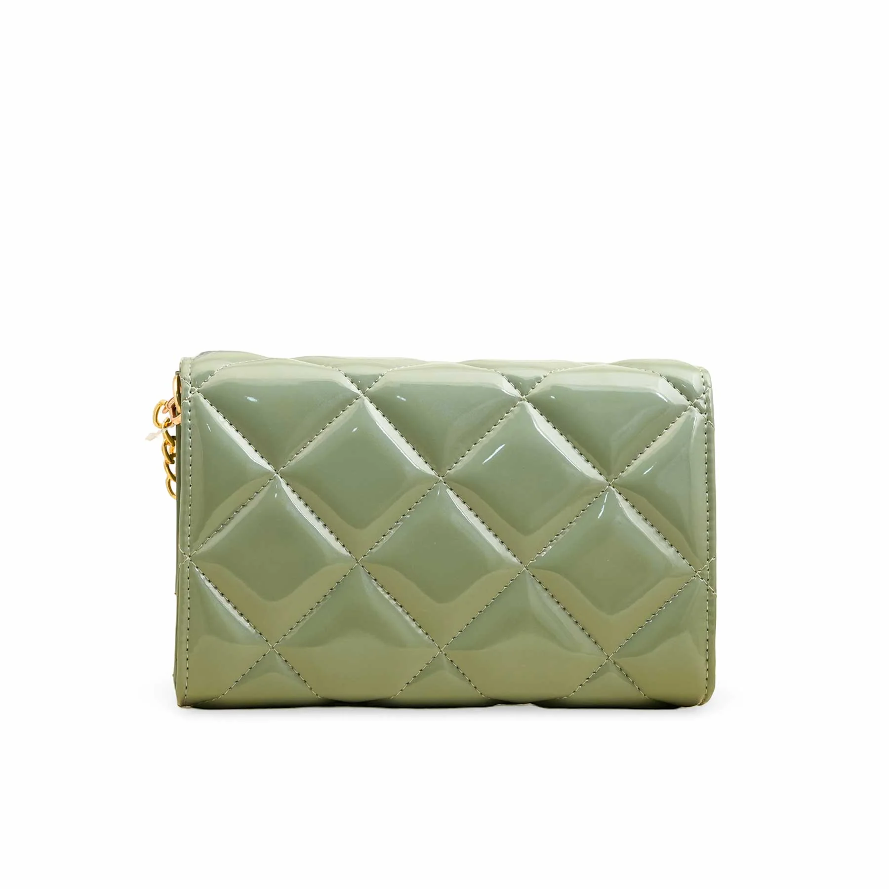 Green Casual Shoulder Bag For Ladies P56267 - Image 4