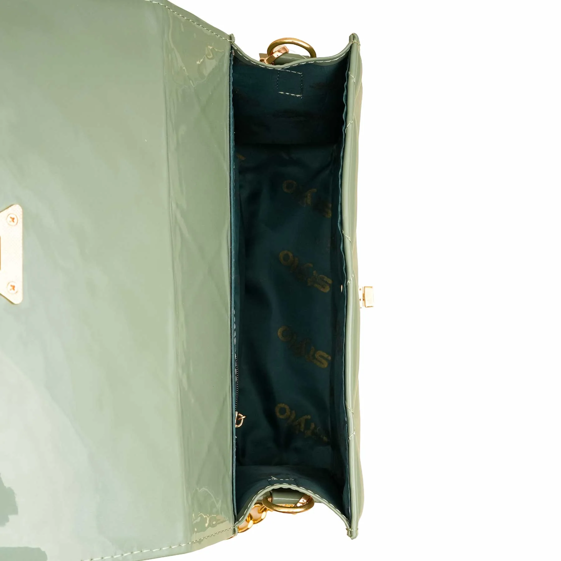 Green Casual Shoulder Bag For Ladies P56267 - Image 6
