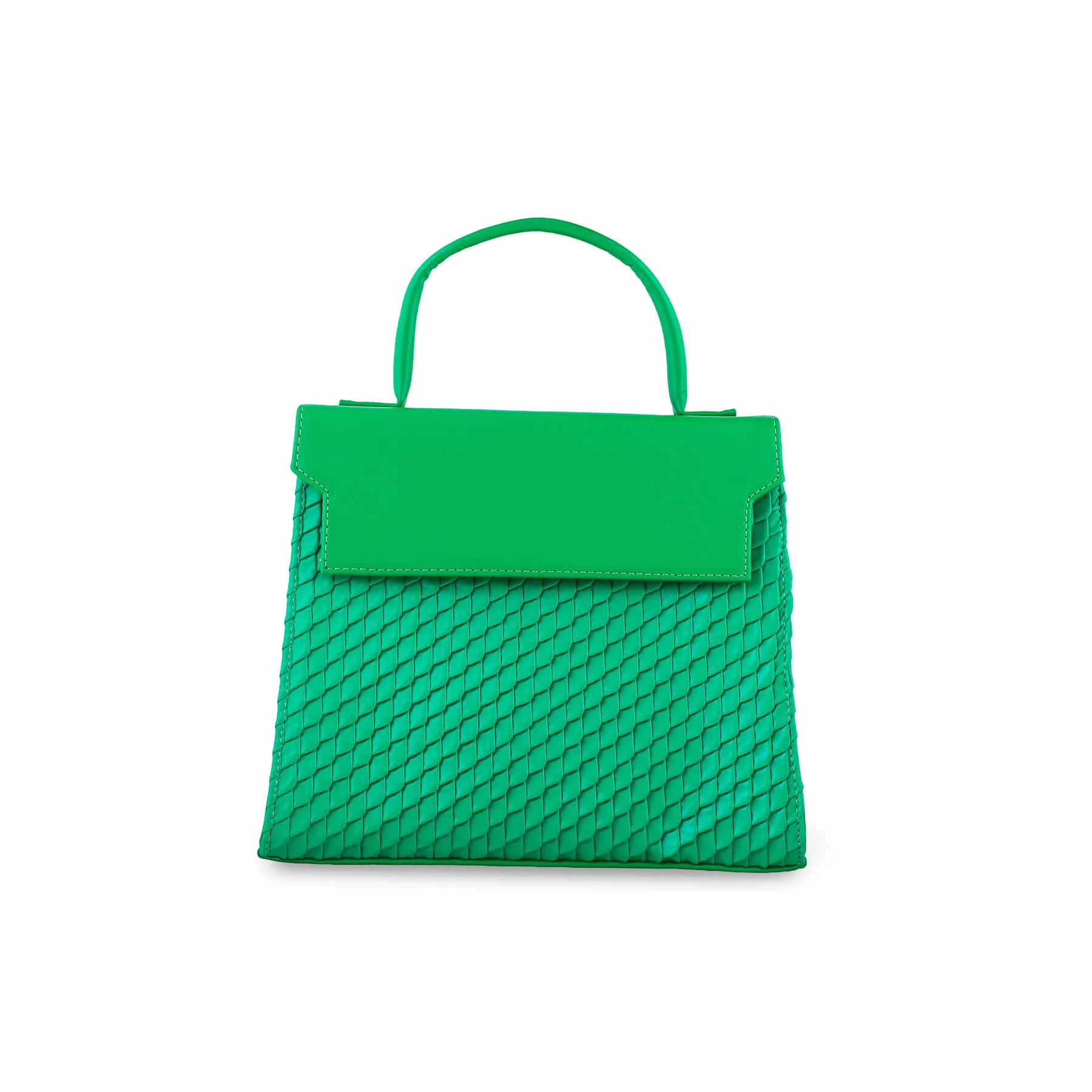 Green Casual Shoulder Bag For Women P55690 - Image 2
