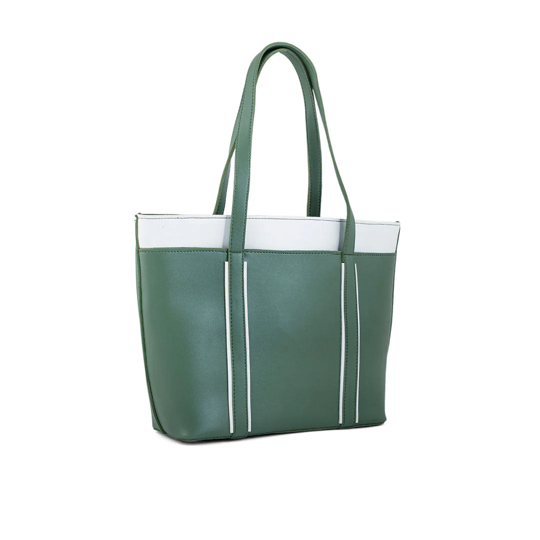 Green Casual Shoulder Bag P56189 - Image 2