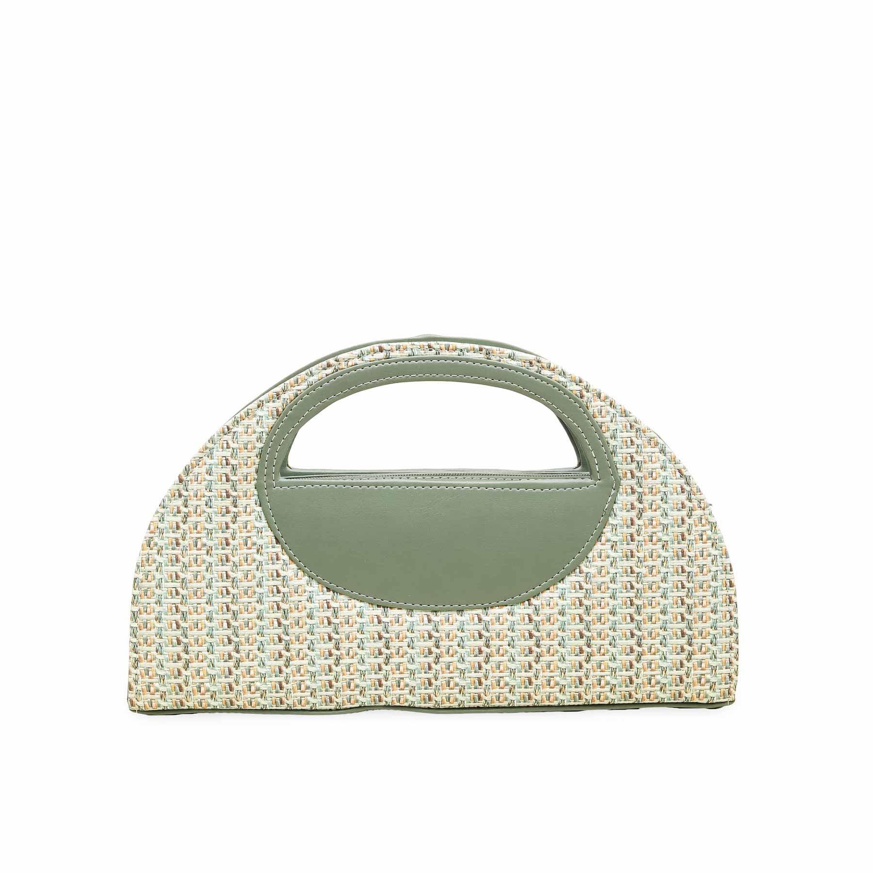 Green Casual Shoulder Bag P56197 - Image 3