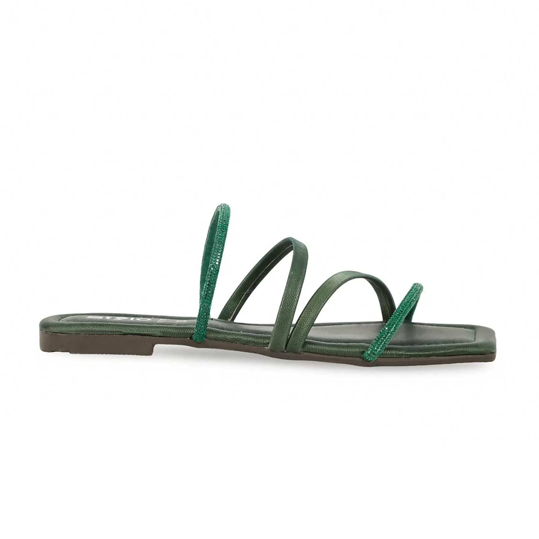 Green Casual Slipper CL1937 - Image 2