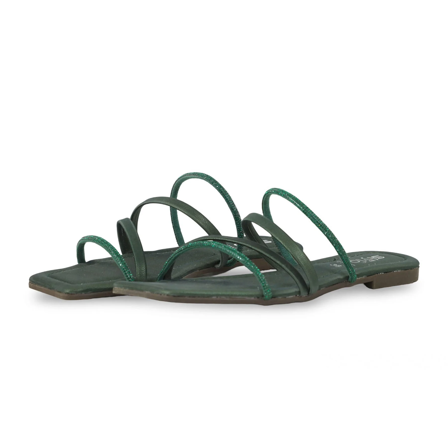 Green Casual Slipper CL1937 - Image 3