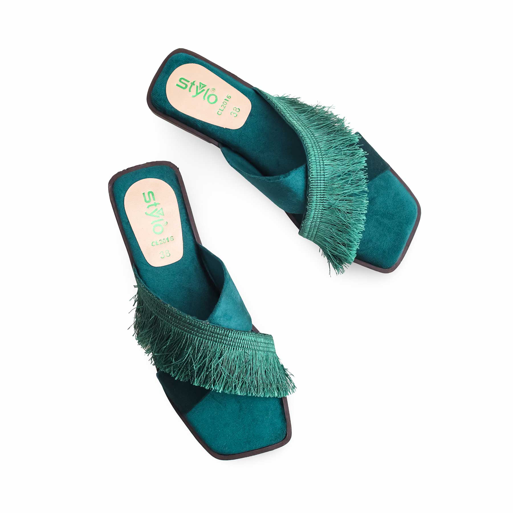 Green Casual Slipper CL2016 - Image 4