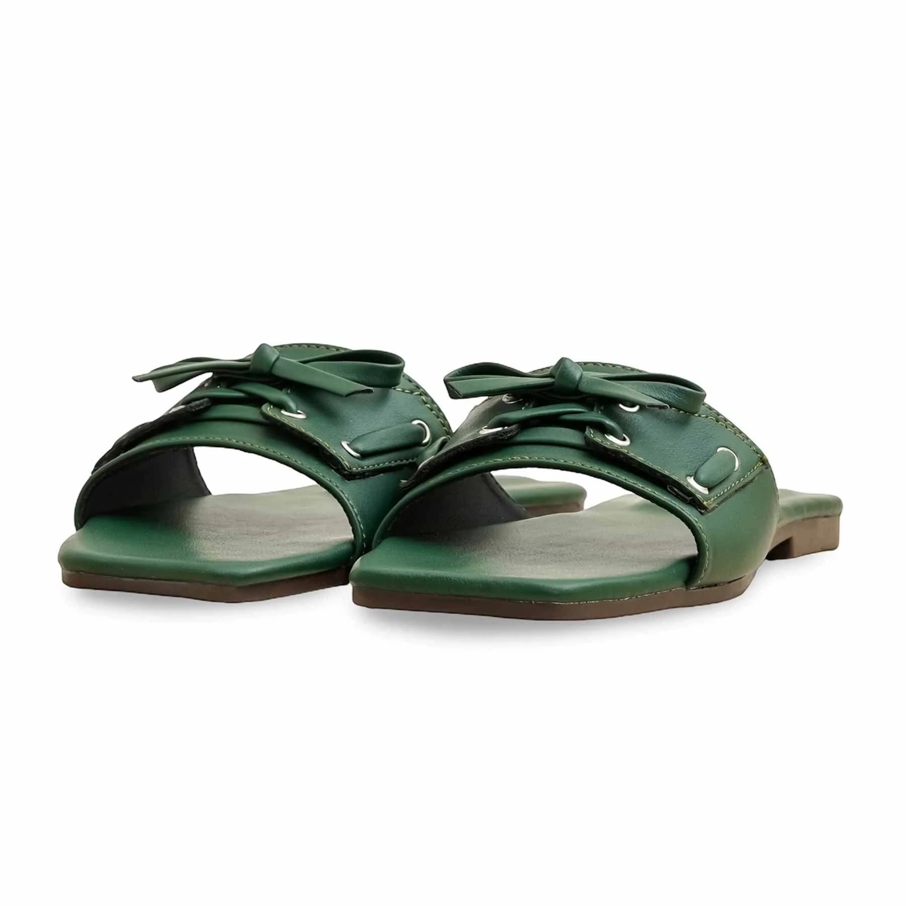 Green Casual Slipper CL2128 - Image 3