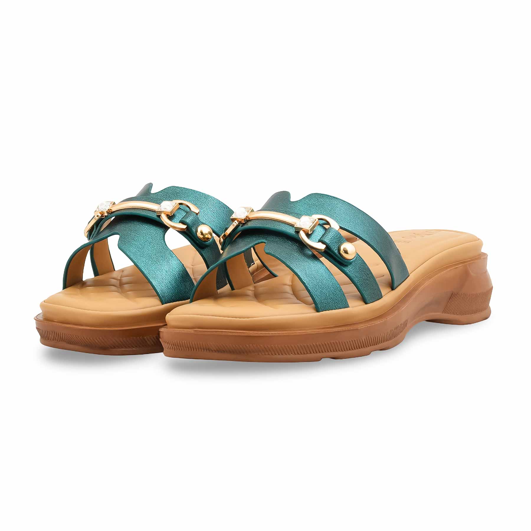 Green Casual Softy For Ladies CL5575 - Image 3