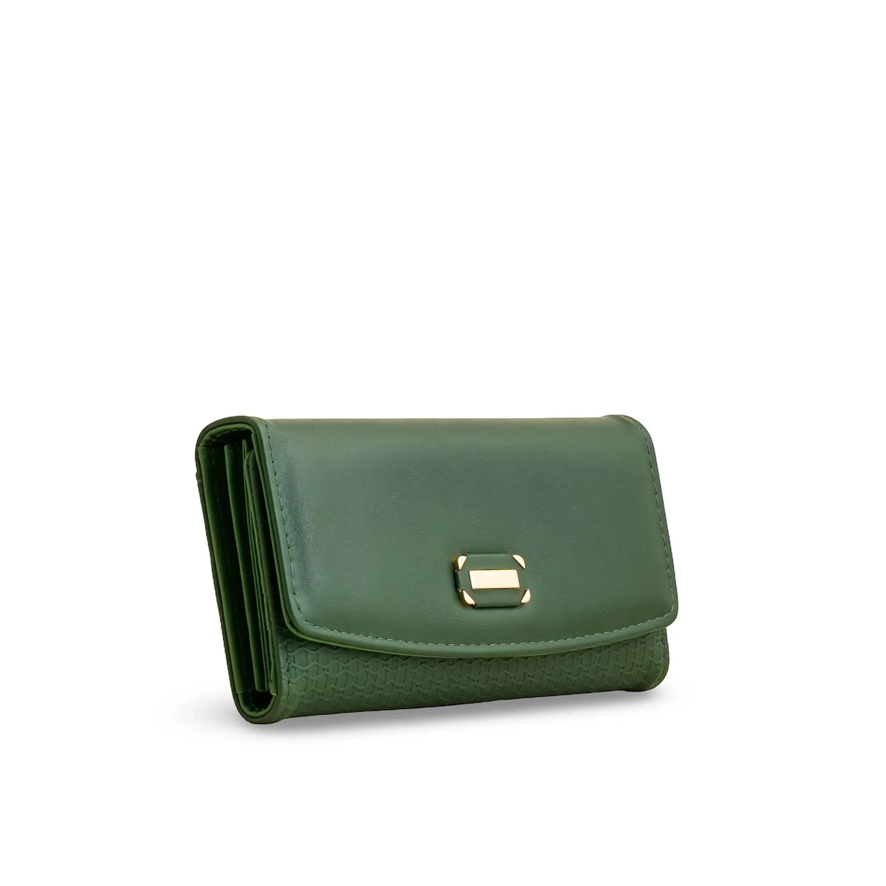 Green Casual Wallet For Women P70981 - Image 3