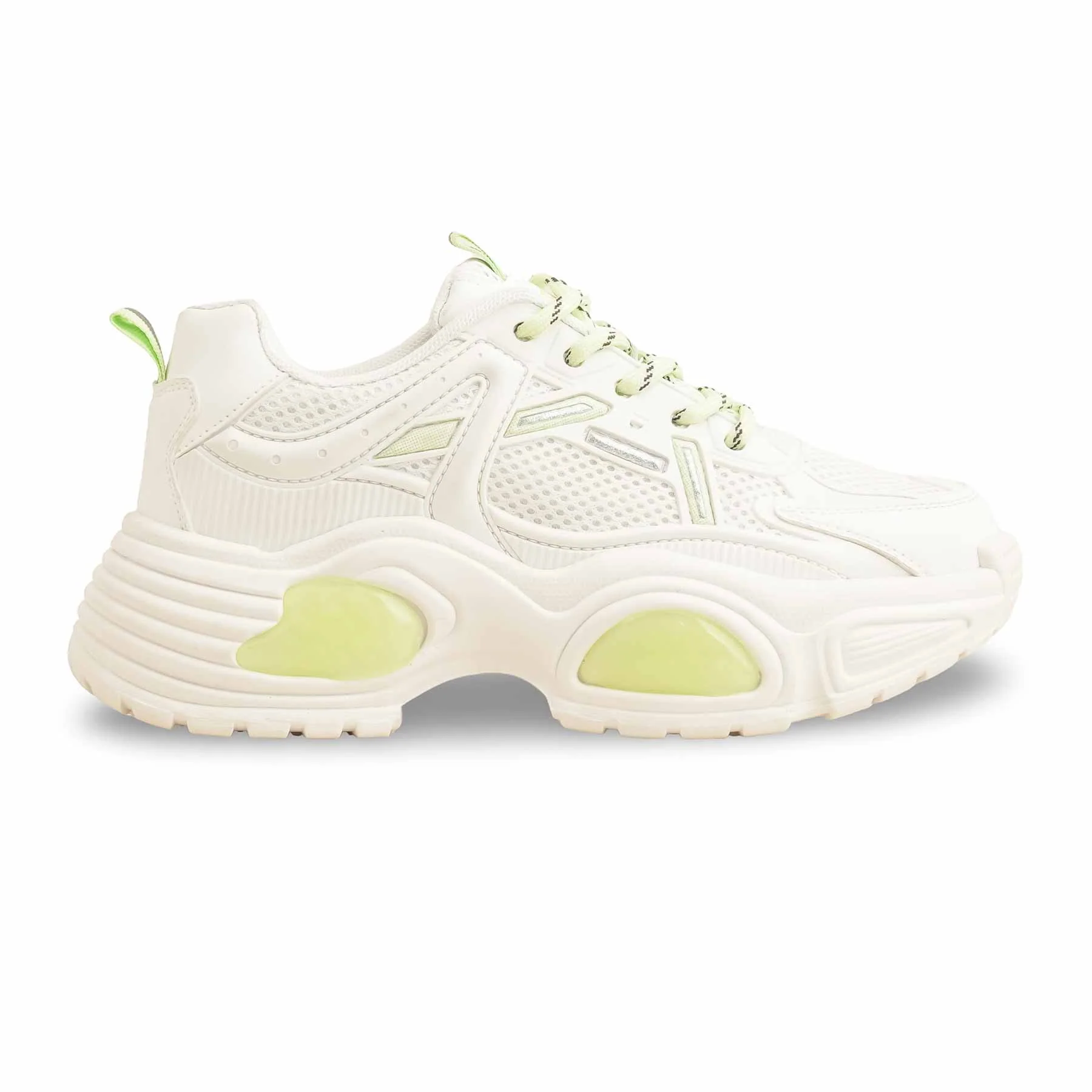 Green Casual Women Sneaker AT7339 - Image 2