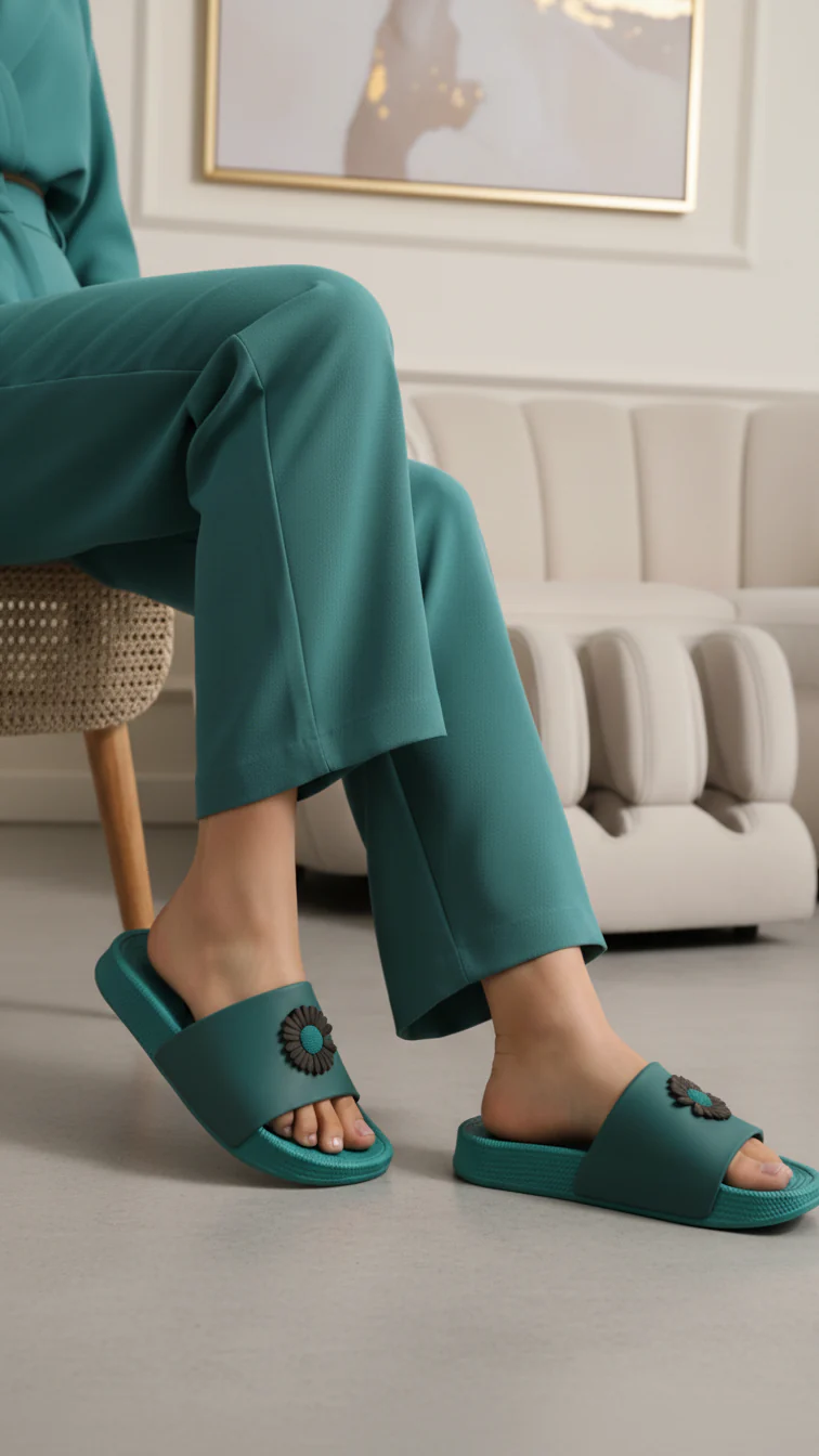 Green Casual Women Softy CL9342