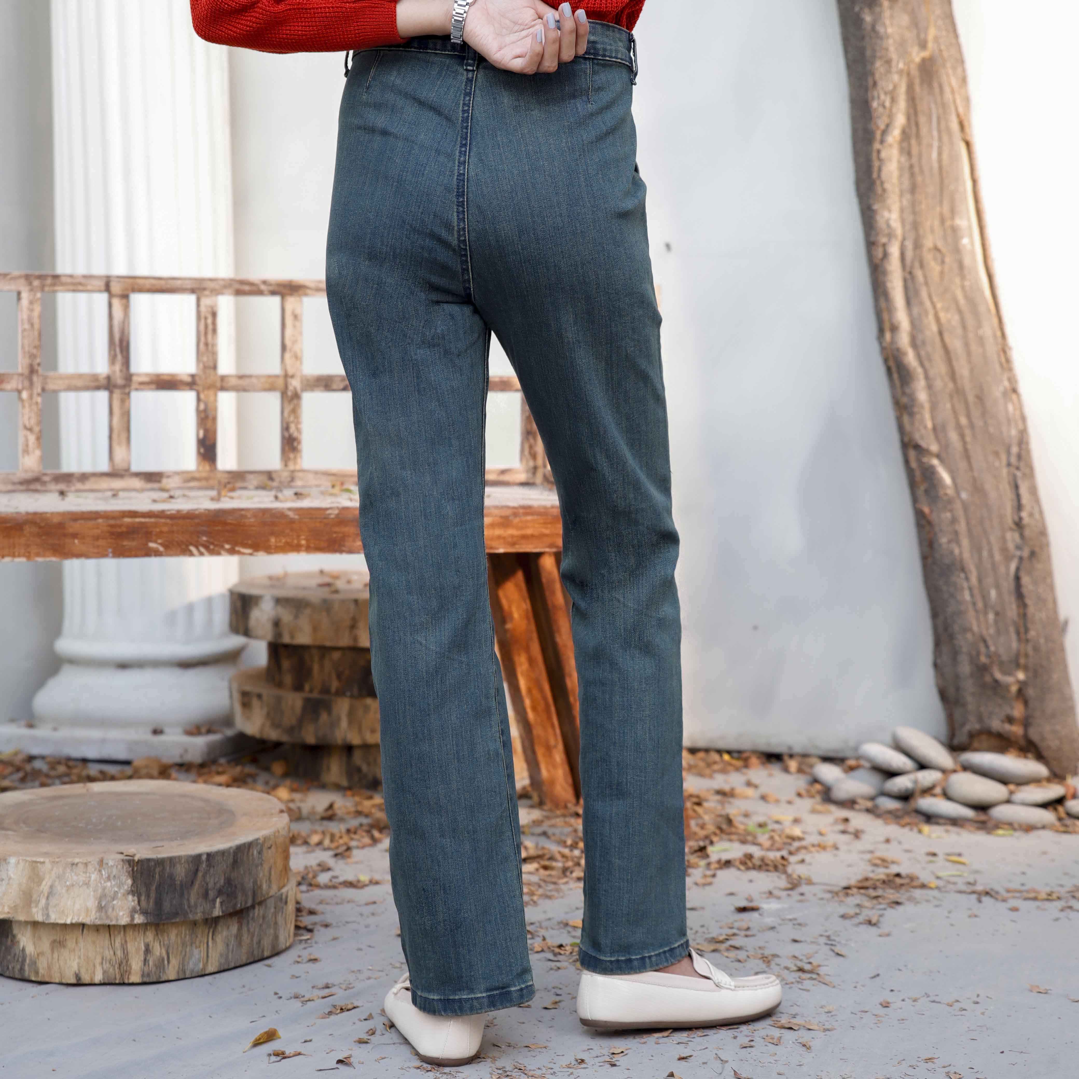 Green Denim pant PS9523 - Image 5