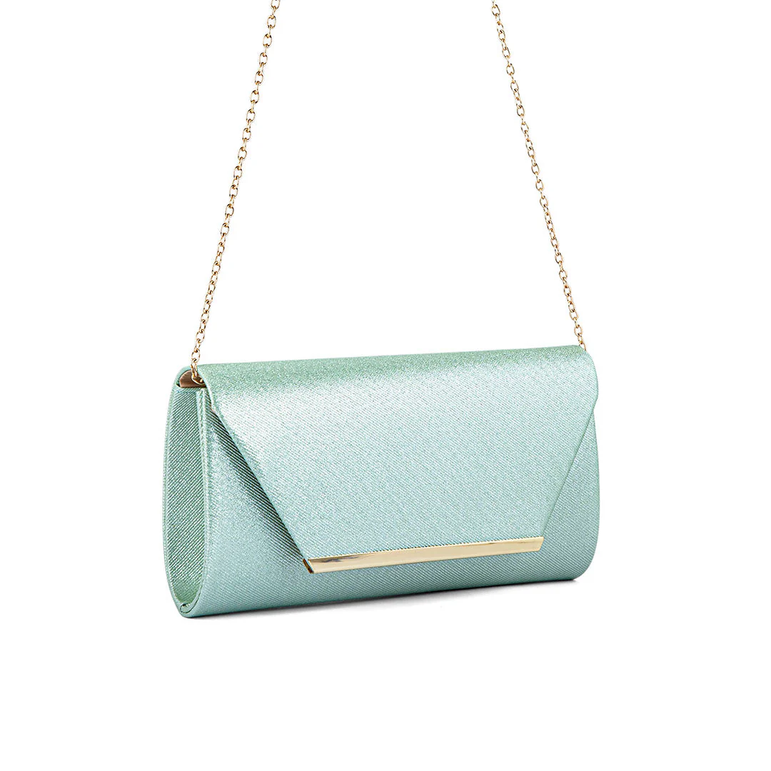 Green Fancy Clutch P24167 - Image 2
